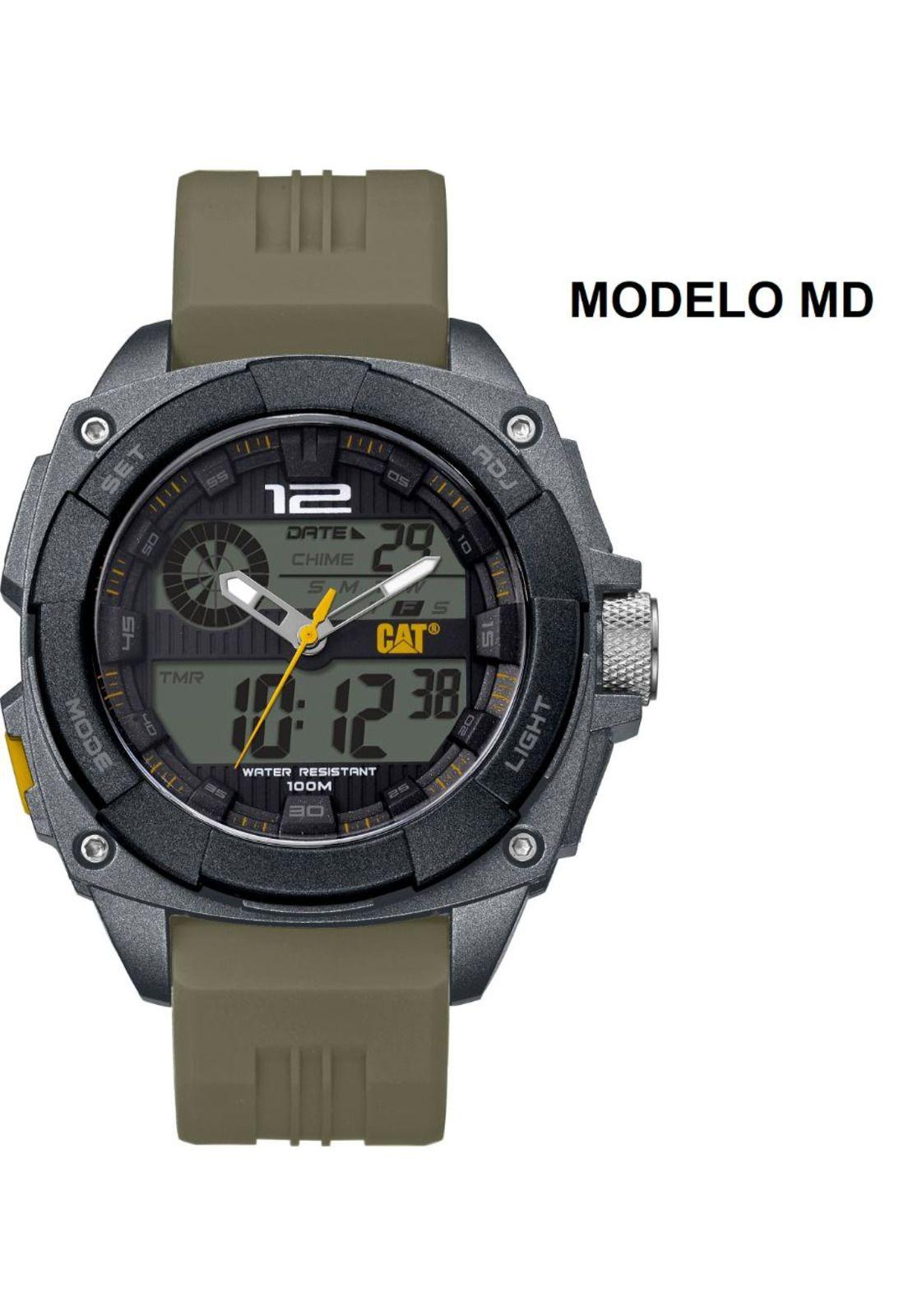 CORREA PULSERA CAT HOMBRE MD VERDE-2