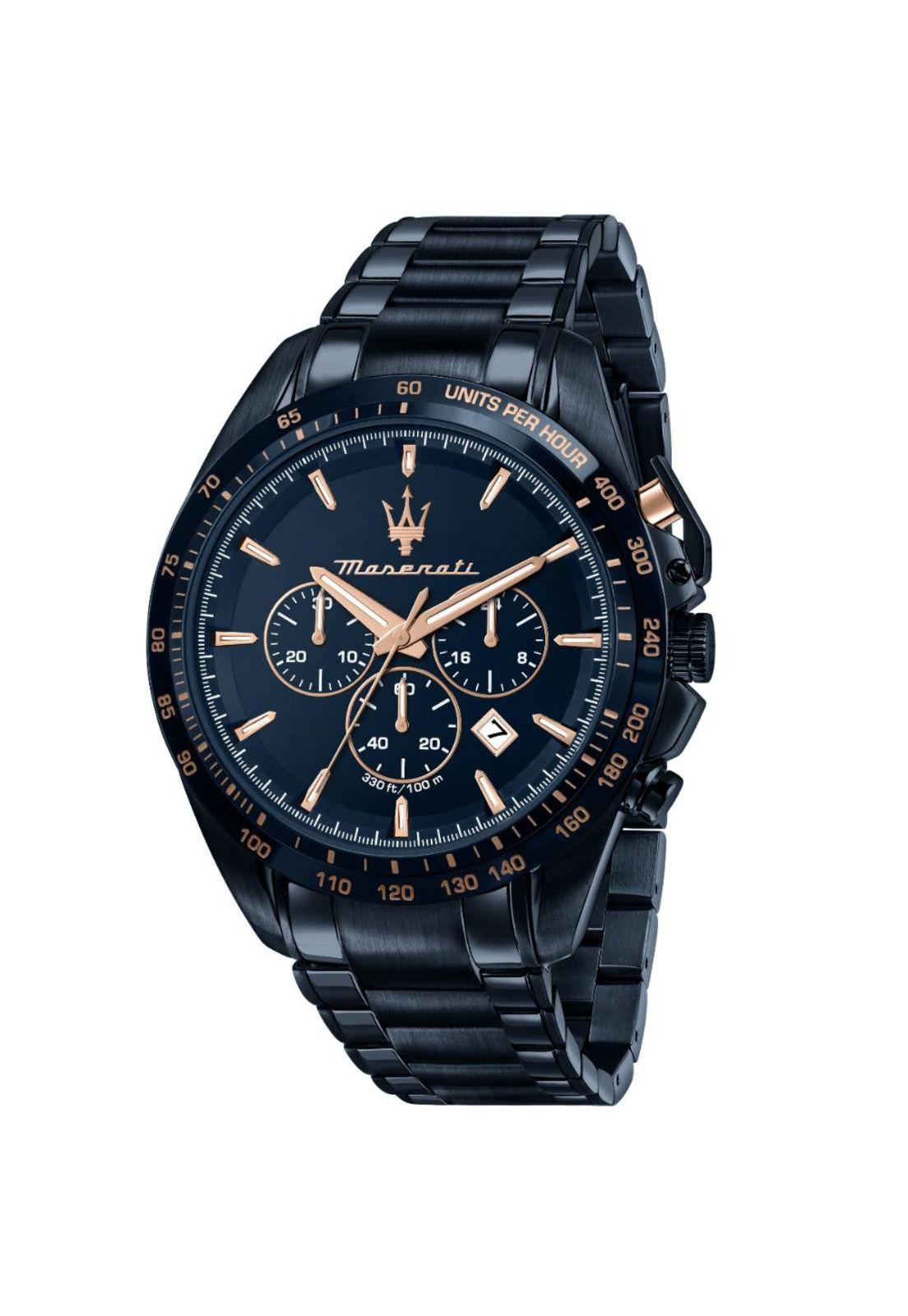 Reloj Maserati Hombre R8873612054 Traguardo Blue Edition-0