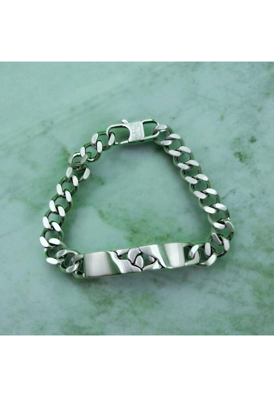 Pulsera de Hombre Cat J012B00122 Plateado-1