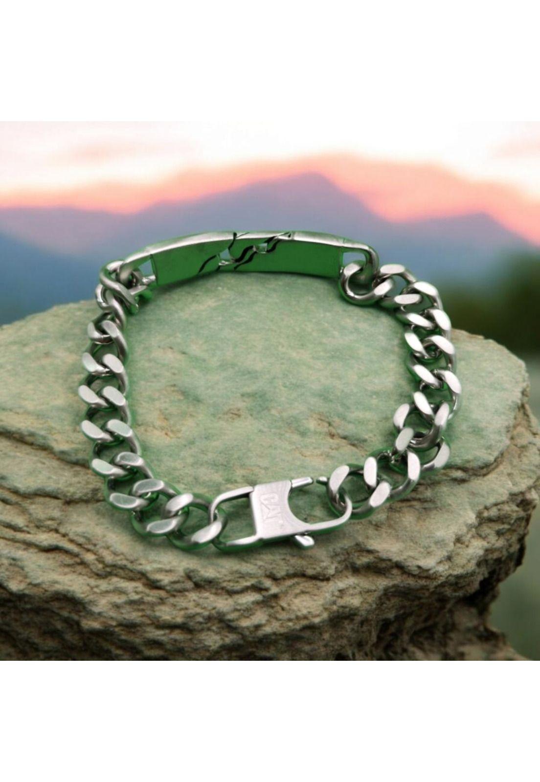 Pulsera de Hombre Cat J012B00122 Plateado-2