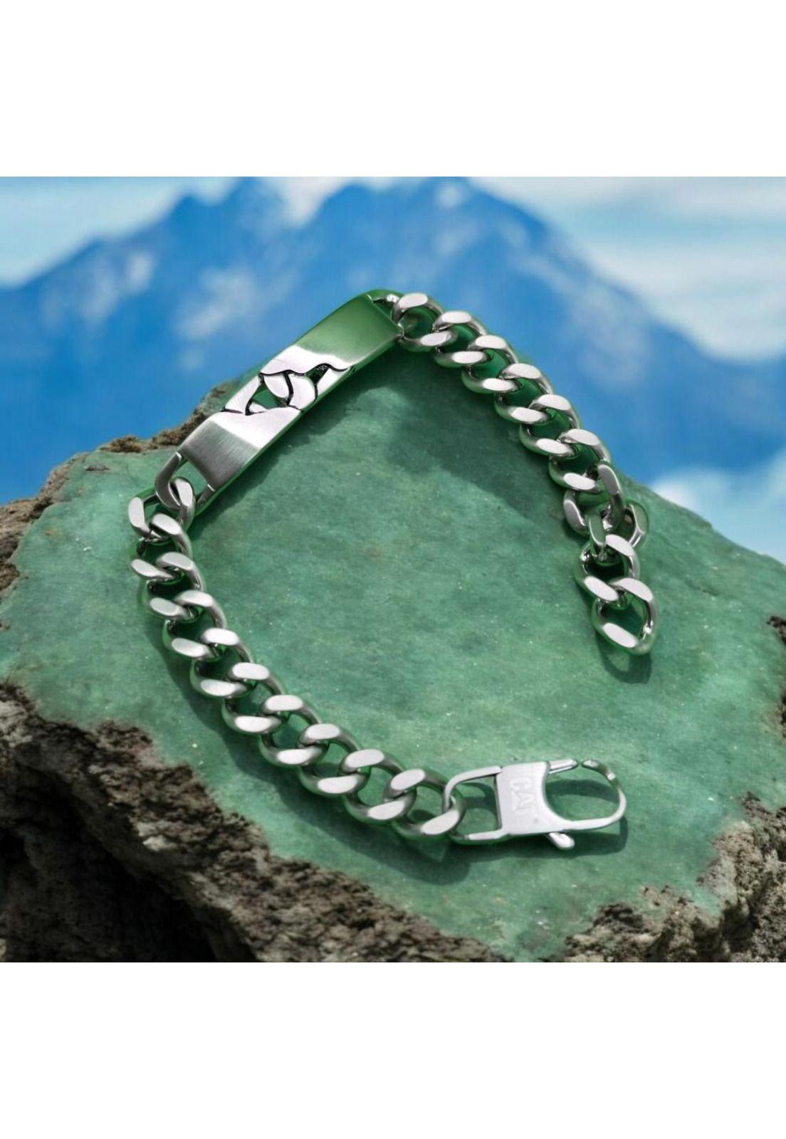 Pulsera de Hombre Cat J012B00122 Plateado-3