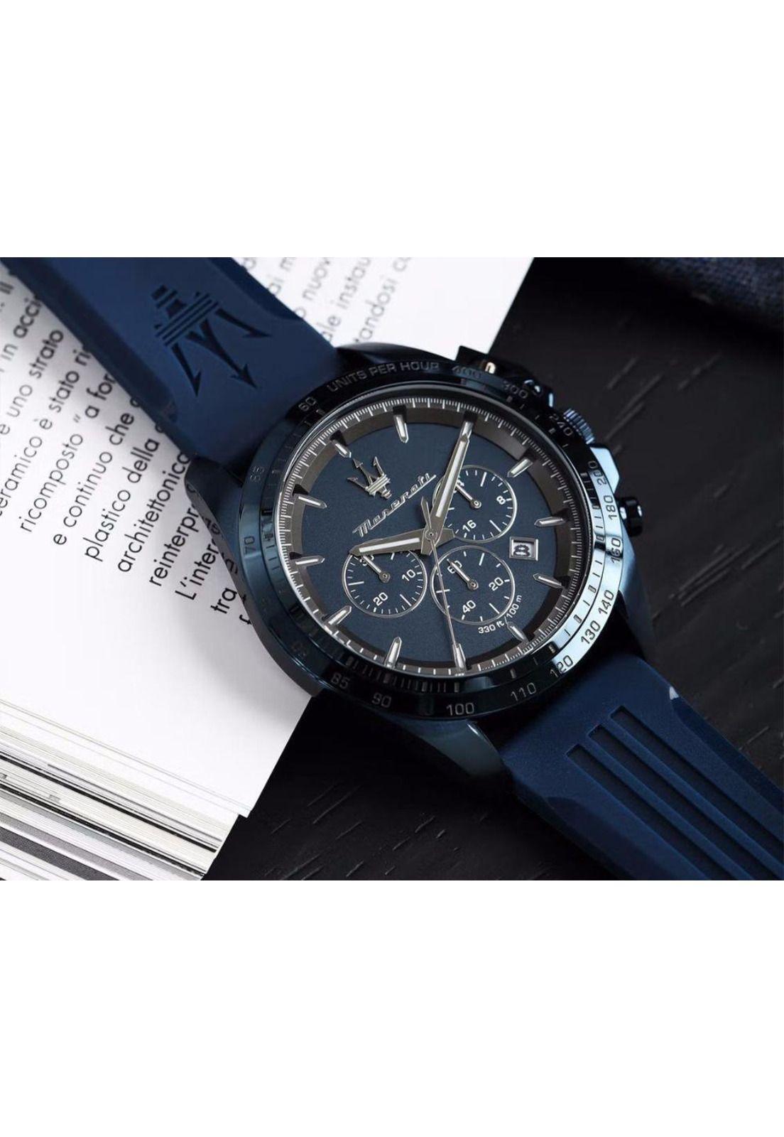 Reloj Maserati Hombre R8871612042 Traguardo Blue Edition-5