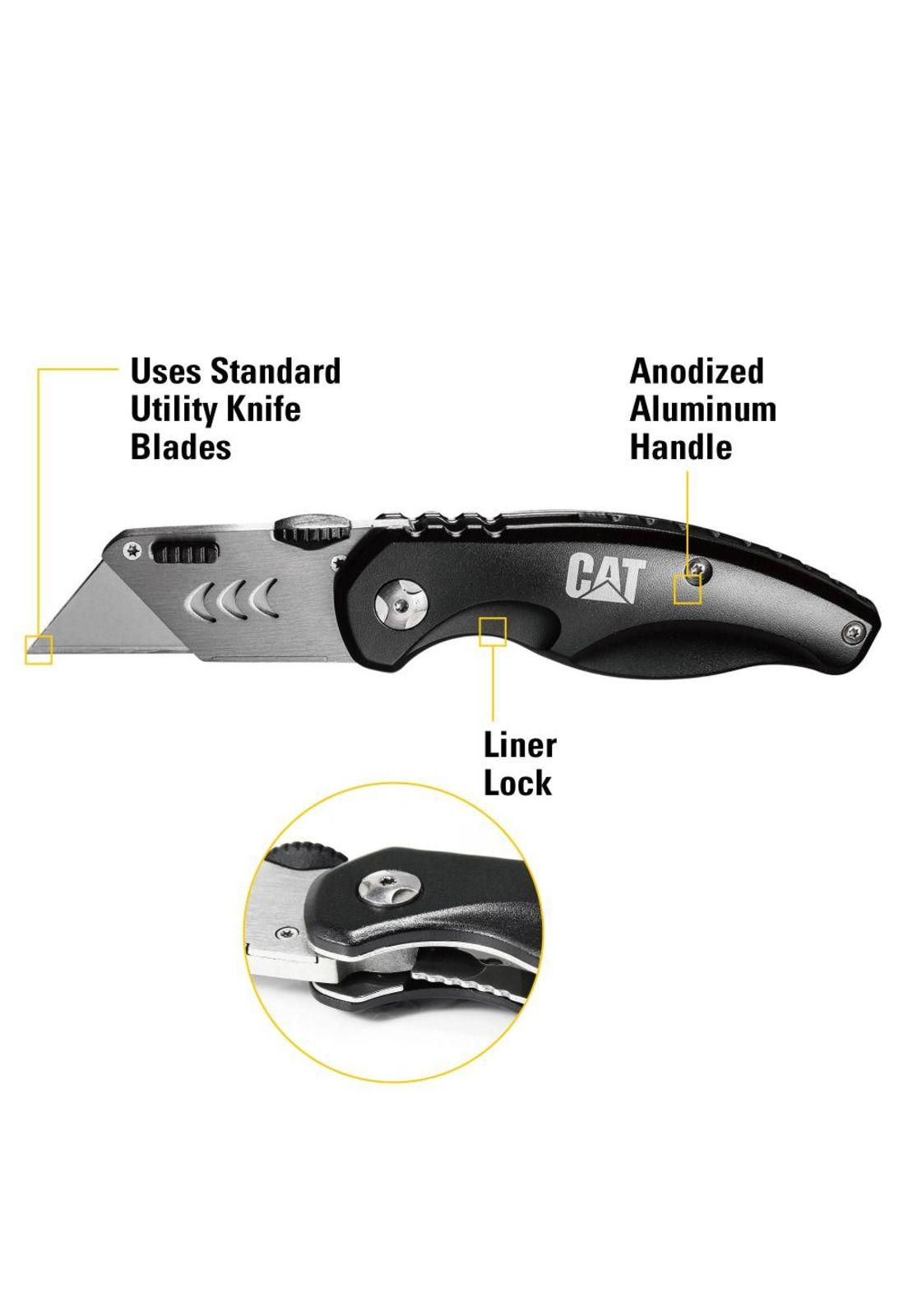 CUCHILLO UTILITARIO PLEGABLE CAT 980018 CUCHILLO CARTONERO-3