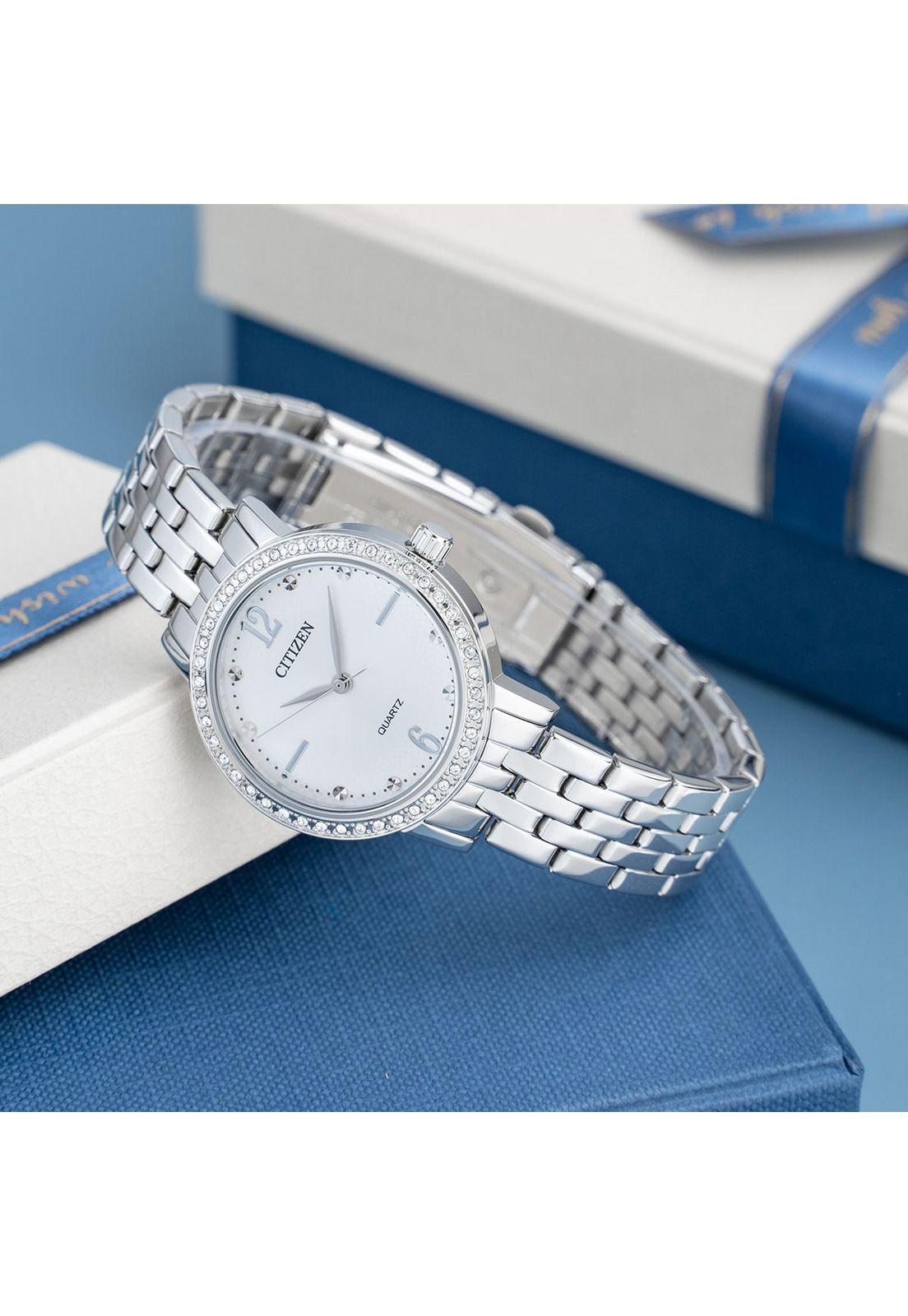 Reloj Citizen Mujer EL3100-55A Analogo Quartz-3