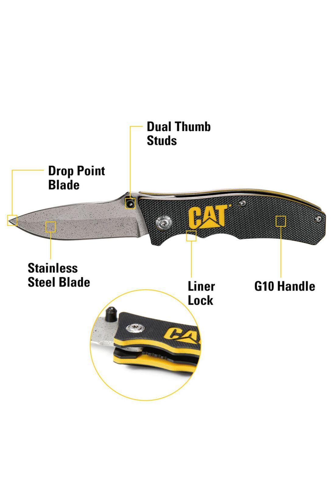 CUCHILLO NAVAJA PLEGABLE CAT 980003 PUNTA CURVA-6