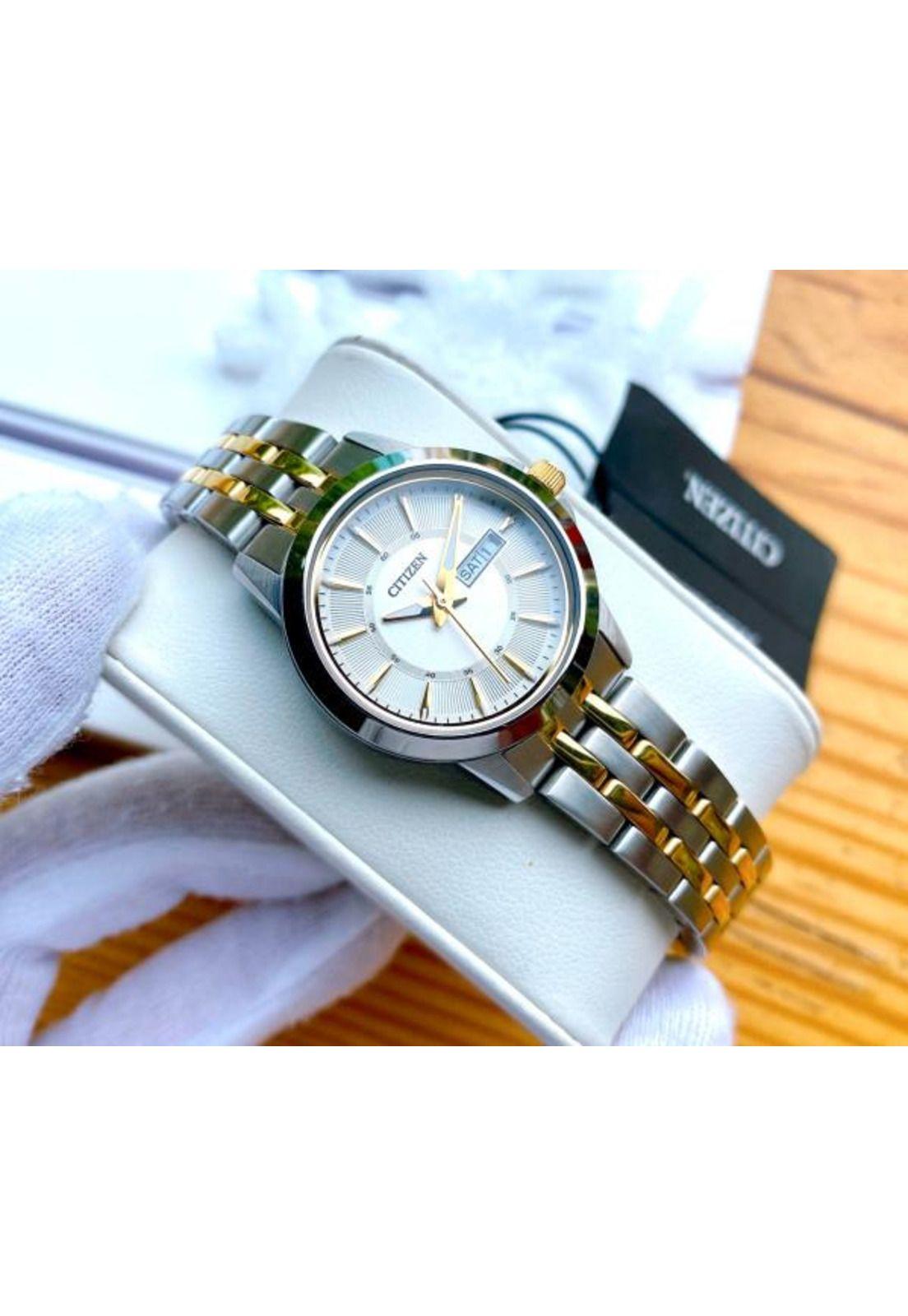Reloj Citizen Mujer EQ0608-55A Analogo Quartz-3