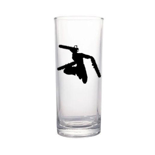 Set De Vasos Altos Anime Chainsaw Man Pochita-3