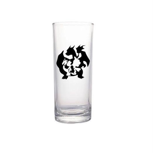 Set Vasos Altos Pokemon Pikachu - Charmander-4