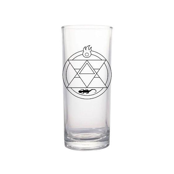 Set De Vasos Altos Anime Fullmetal Alchemist-3