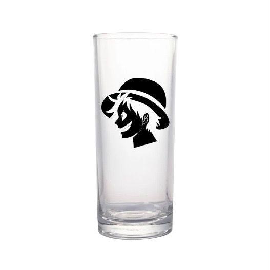 Set De Vasos Altos One Piece Luffy Chopper Sanji.-3