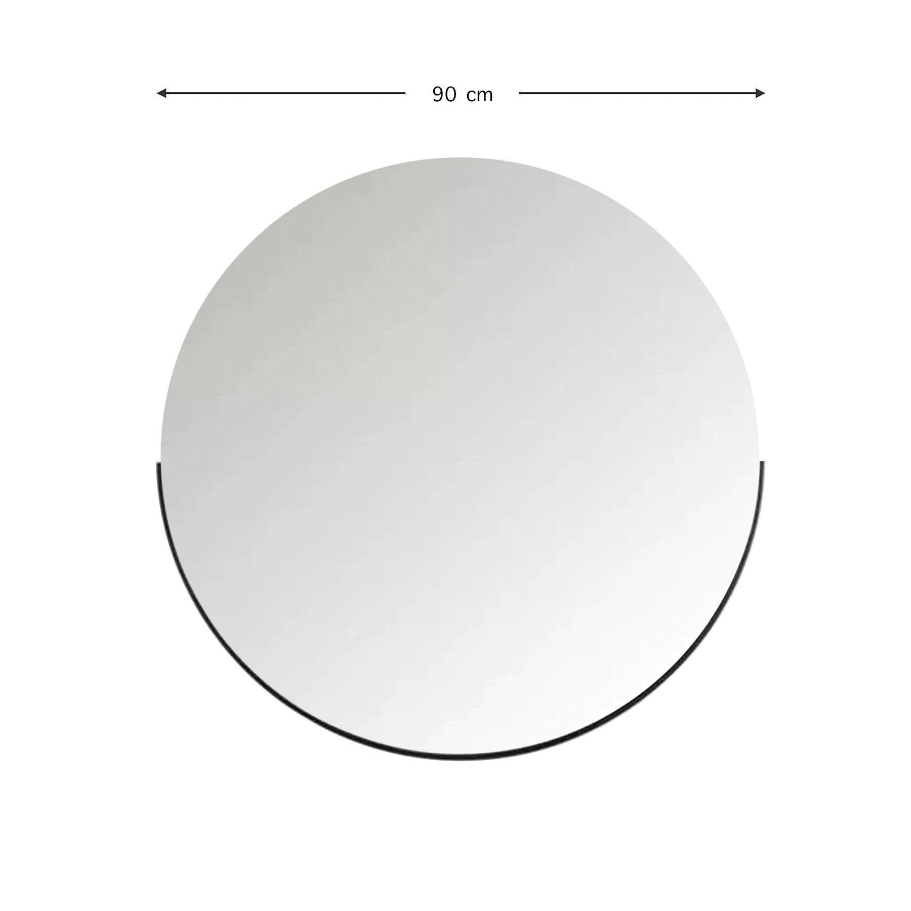 Espejo Redondo Negro 90 cm-4