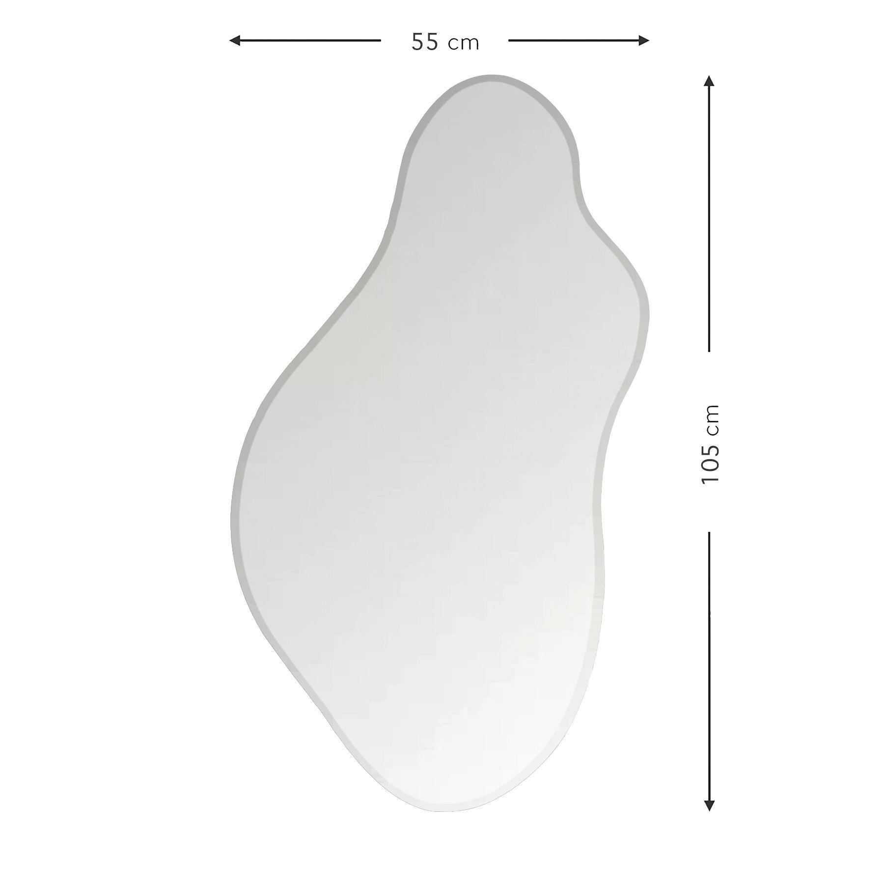 Espejo Irregular Biselado 105x55 cm-5