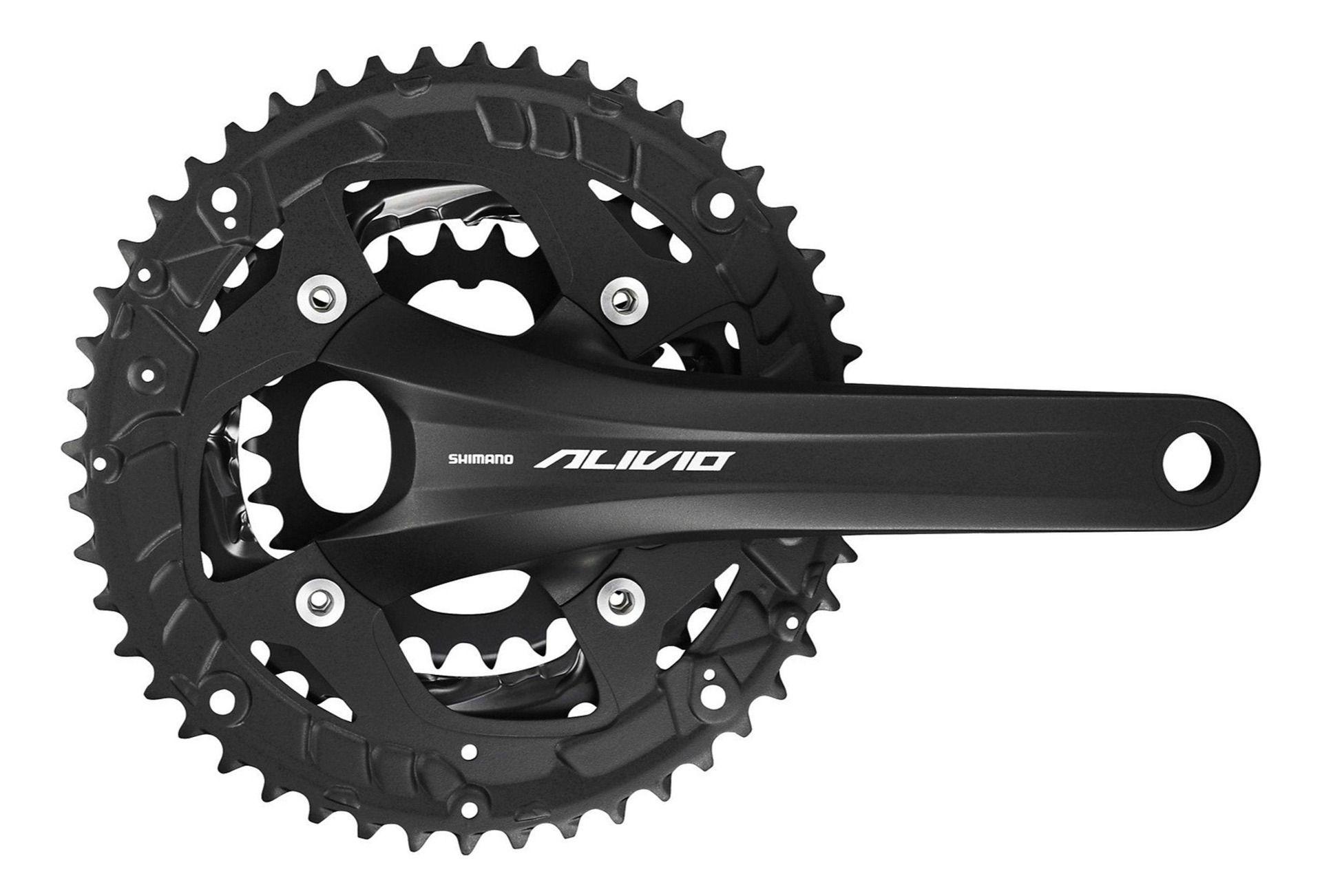 Volante Shimano Fc-t4060 Alivio, 175mm 44x32x22t Negro-2
