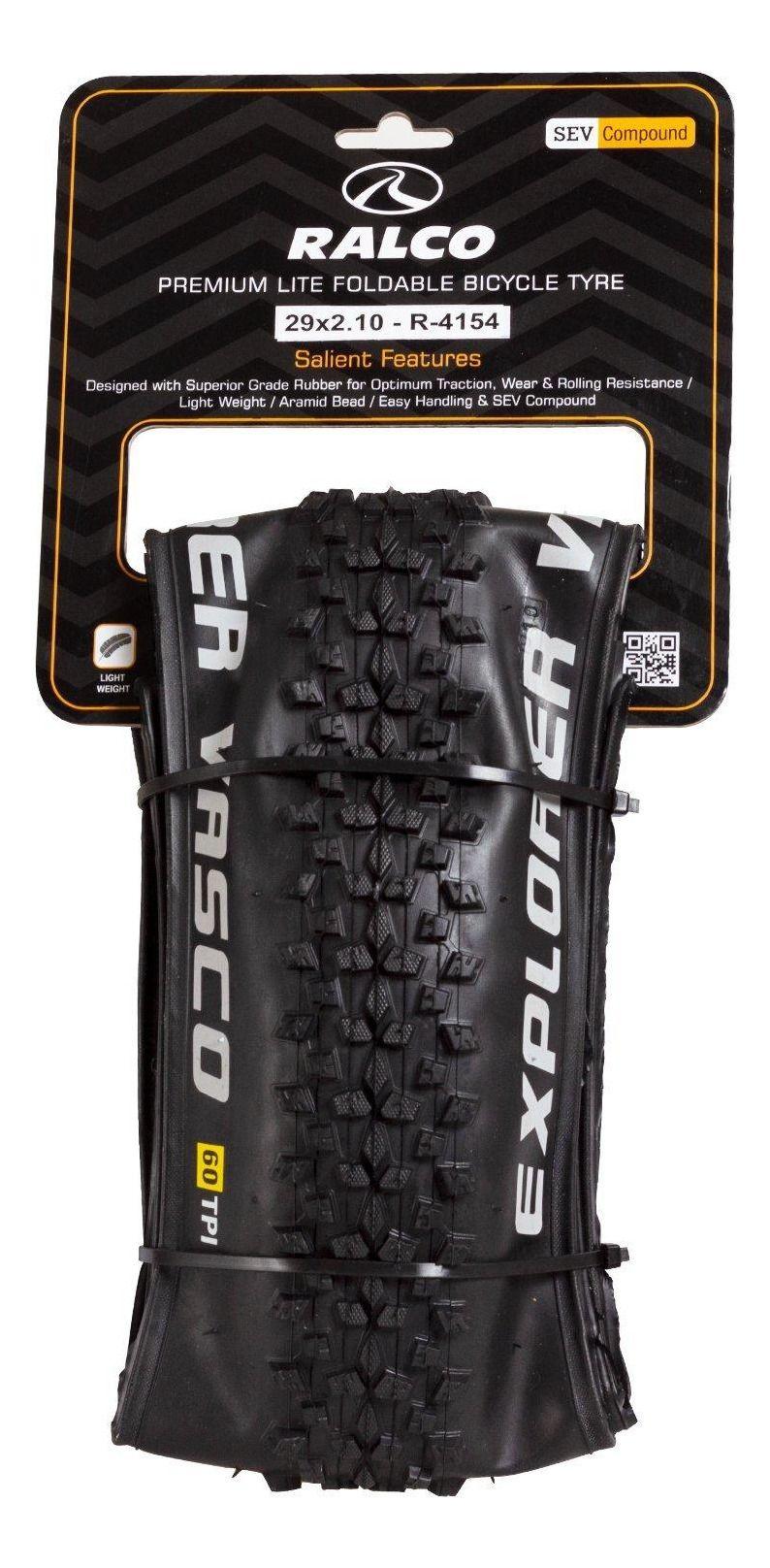 Neumático Bicicleta Ralco Explorer Vasco Aro 29 X 2.1 Kevlar-2