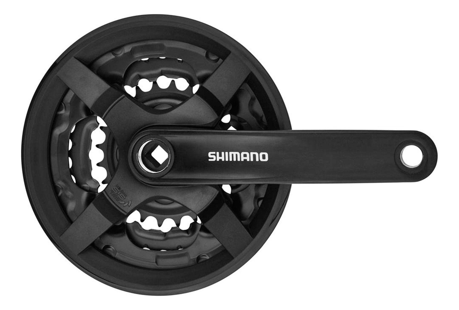 Volante Shimano Tourney Fc-ty301 6/7/8v.170mm (en Bolsa)-2