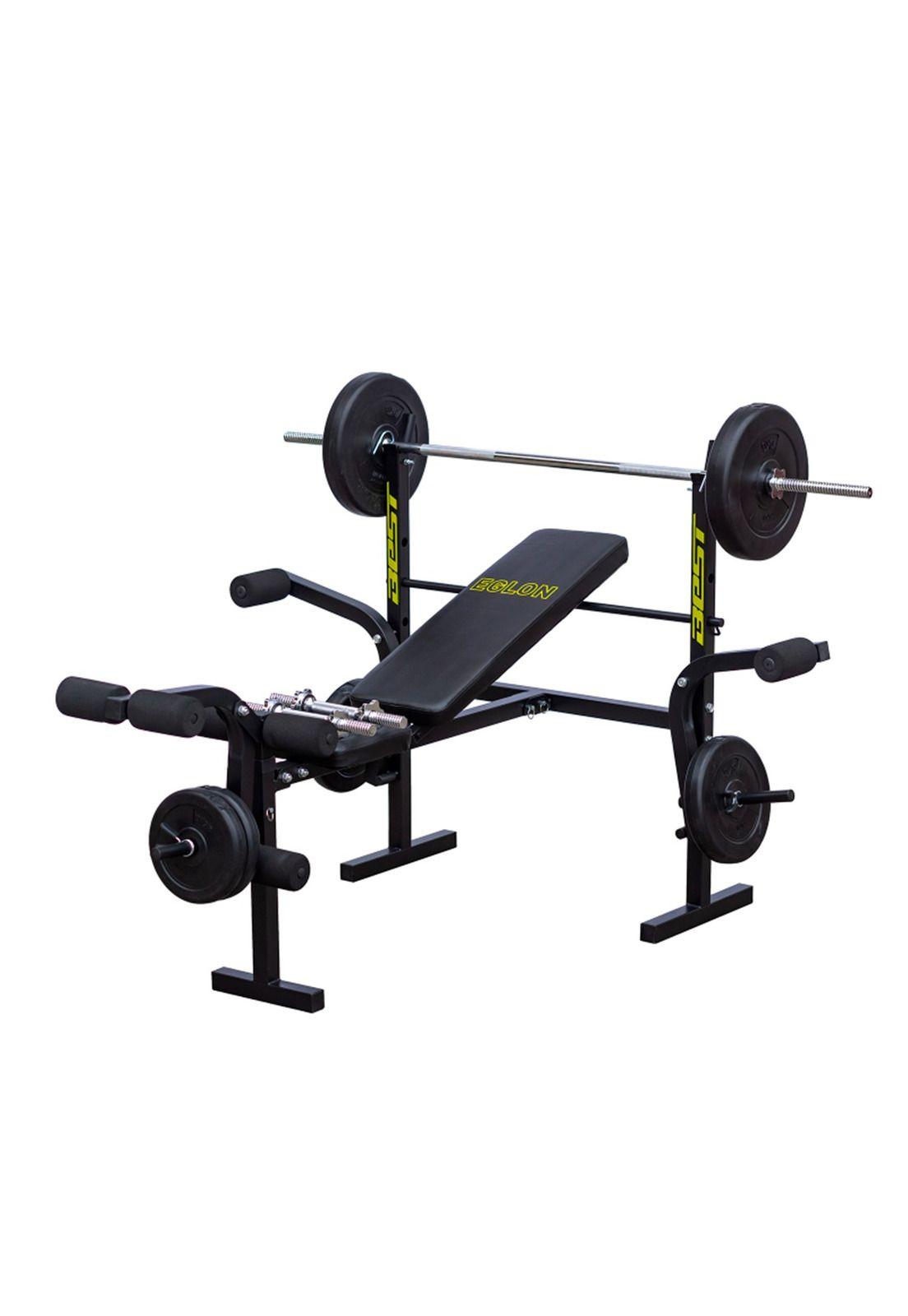 BANCO DE MUSCULACION DE BRAZOS Y PECHO BEST EGLON-0