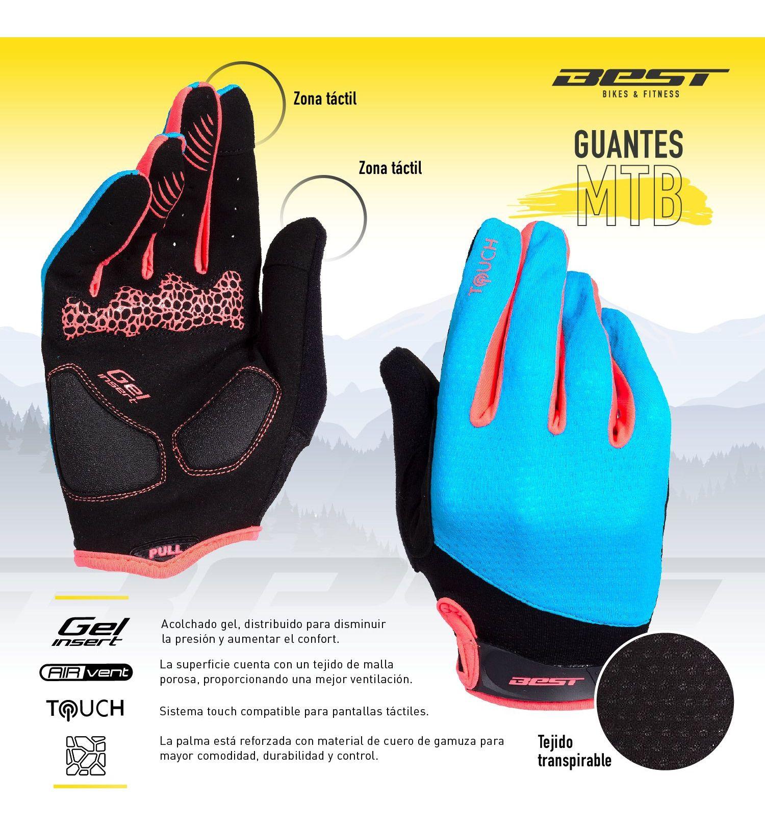 Guantes De Ciclismo Best Sb-05-5177-3