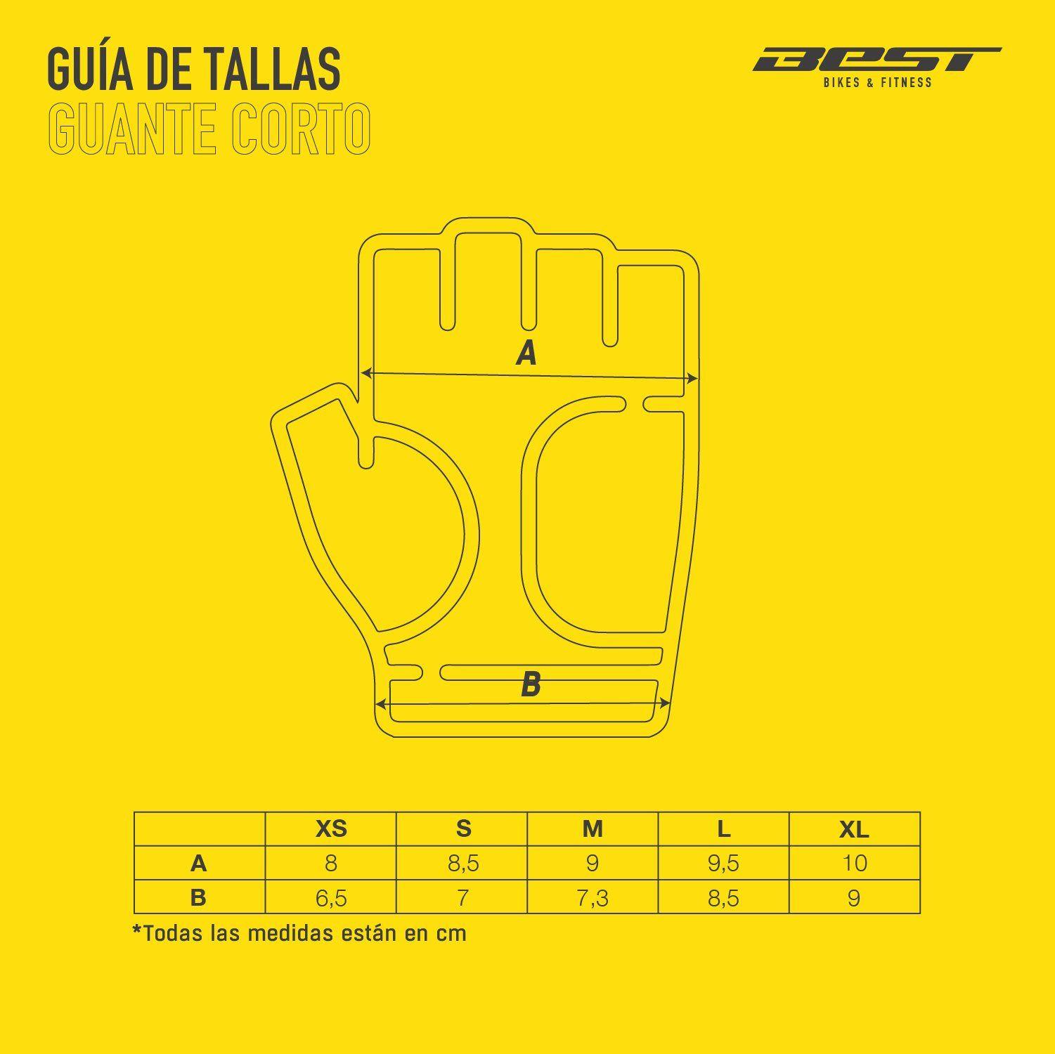 Guantes De Ciclismo Best Corto-4