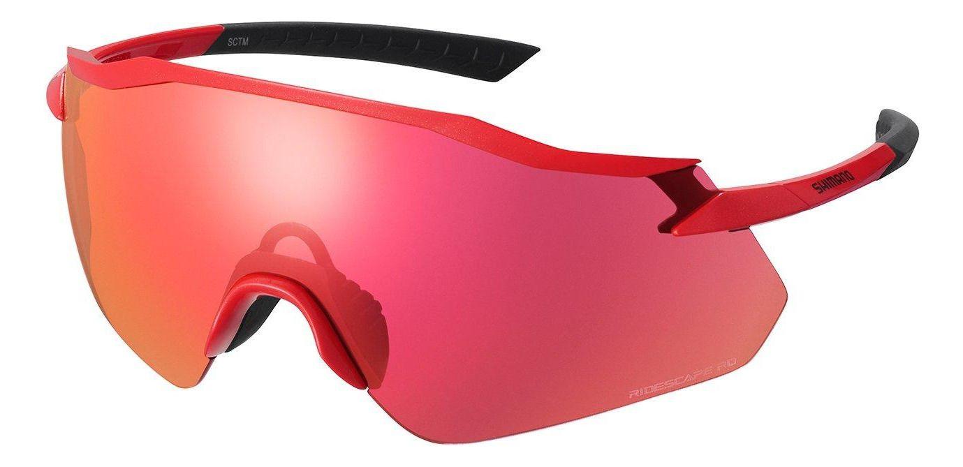 Lente Shimano Ridescape Road Metallic Red Ce-eqnx4rd-0