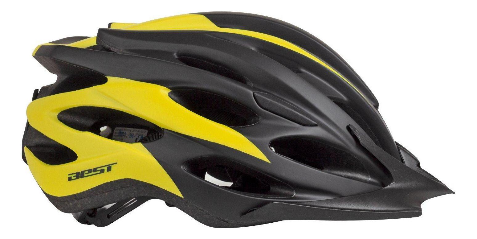 Casco Best Vg Negro/amarillo Talla L-2