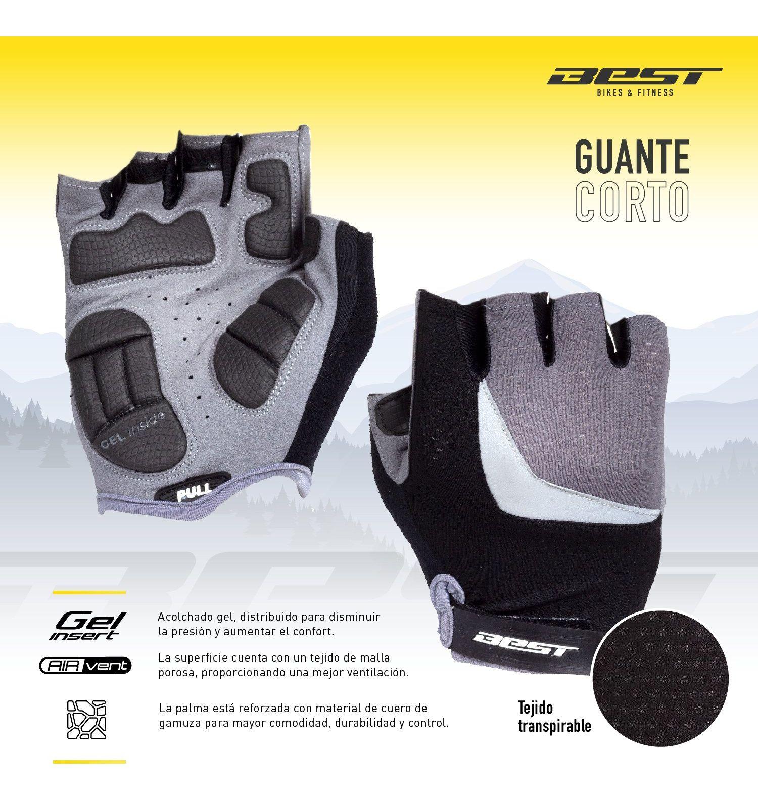Guantes De Ciclismo Best Corto Mujer-3