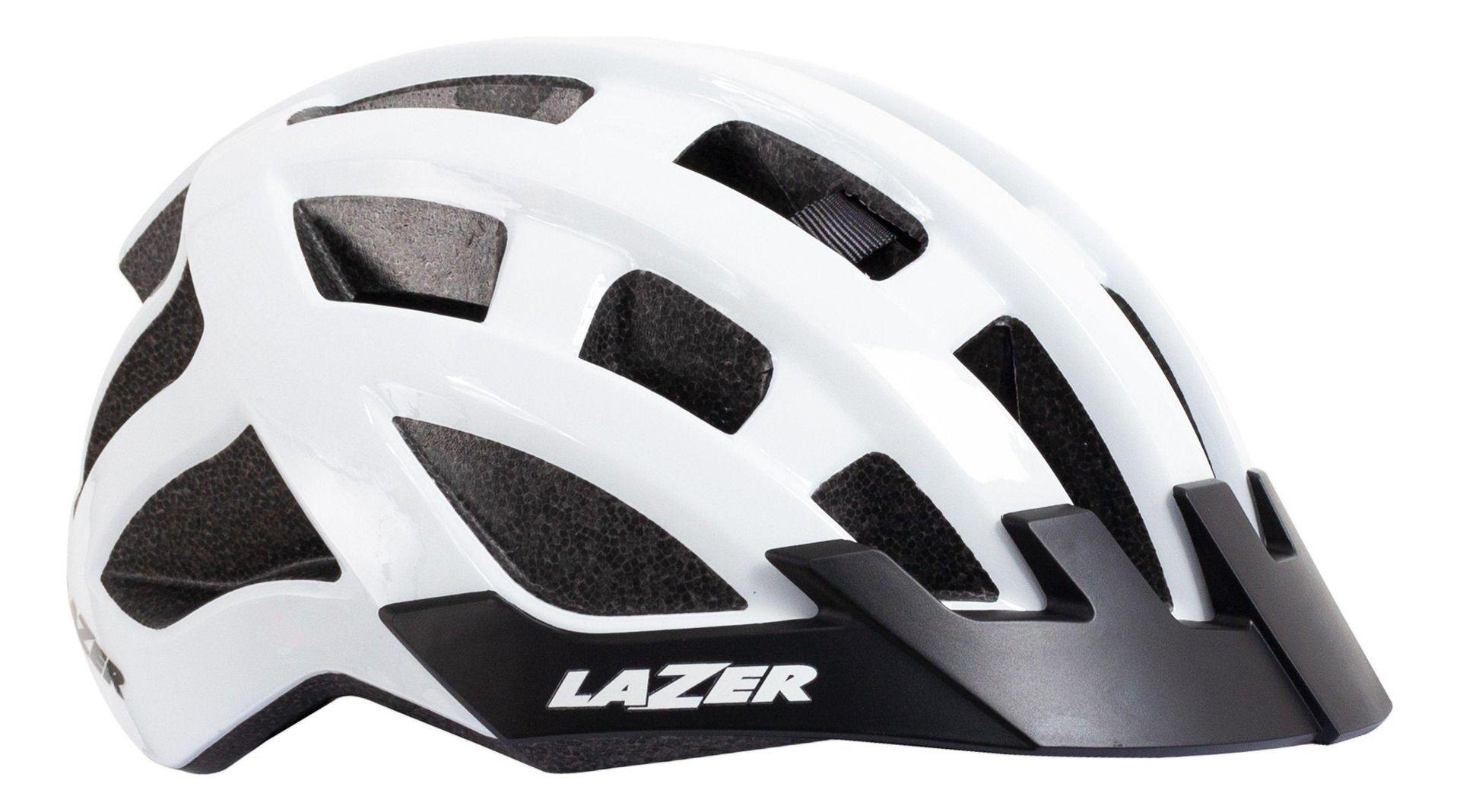 Casco Bicicleta Lazer Compact Blanco Unisize-2