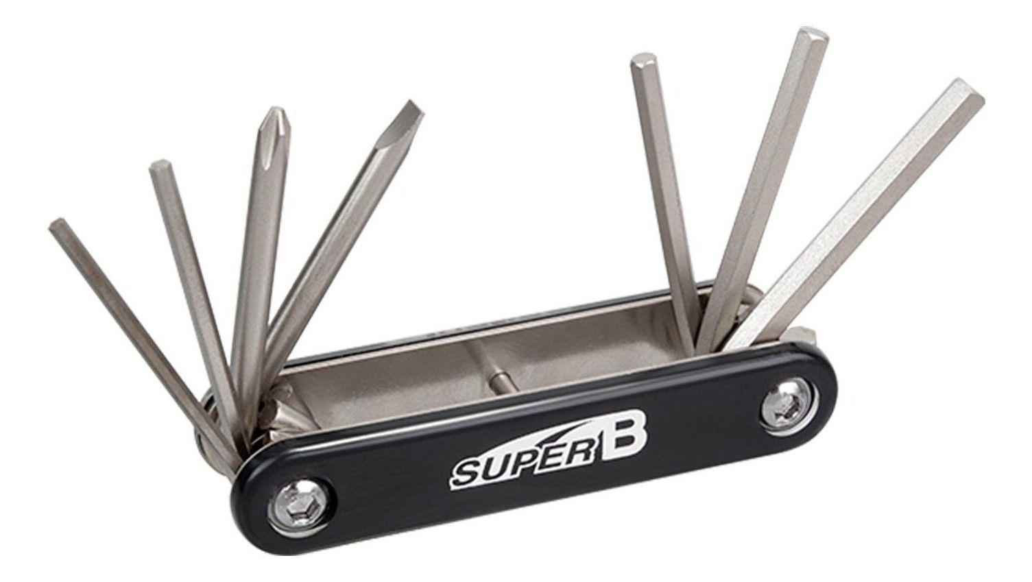 Herramienta Bicicleta Plegable Super B 7 En 1-0