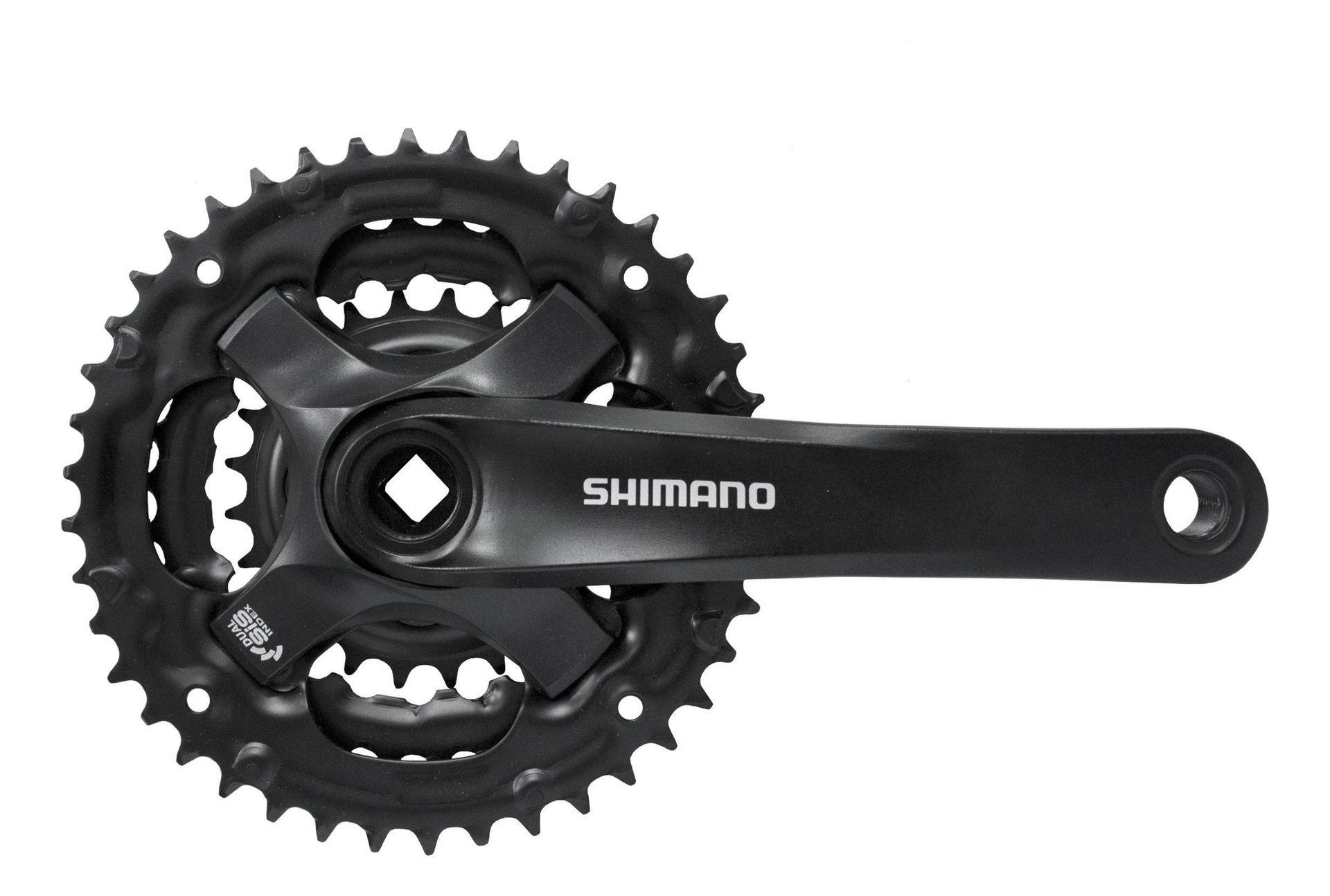 Volante Shimano Fc-ty501 6/7/8v, 170mm, 42x34x24t Negro (en-2