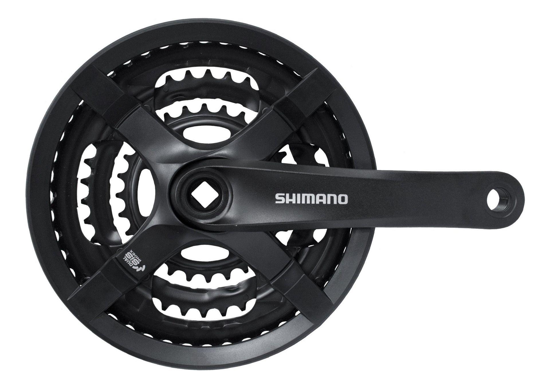 Volante Shimano Fc-ty501 6/7/8v, 170mm, 48x38x28t Negro (en-2