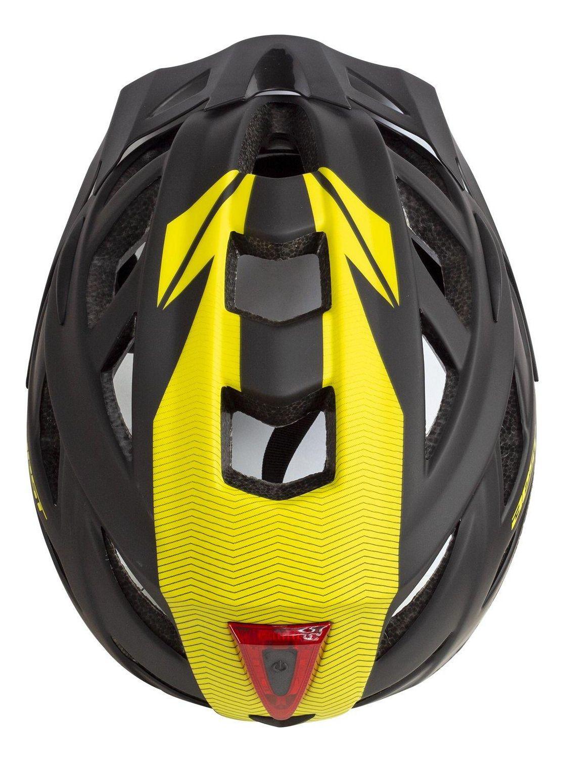 Casco Best Negro/amarillo Talla L Con Luz-2