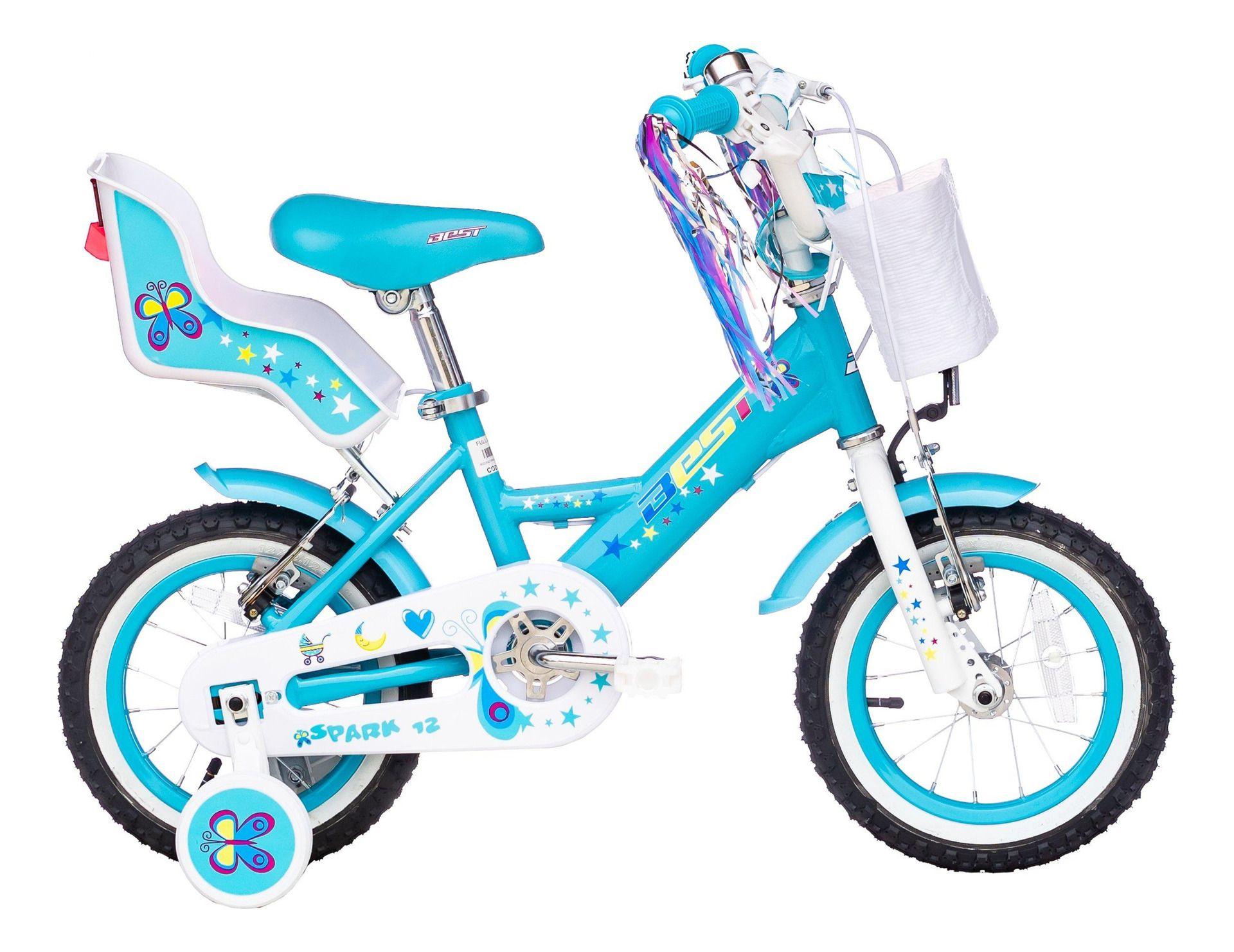 Bicicleta Best Spark 12 Acero Silla Para Muñeca-0