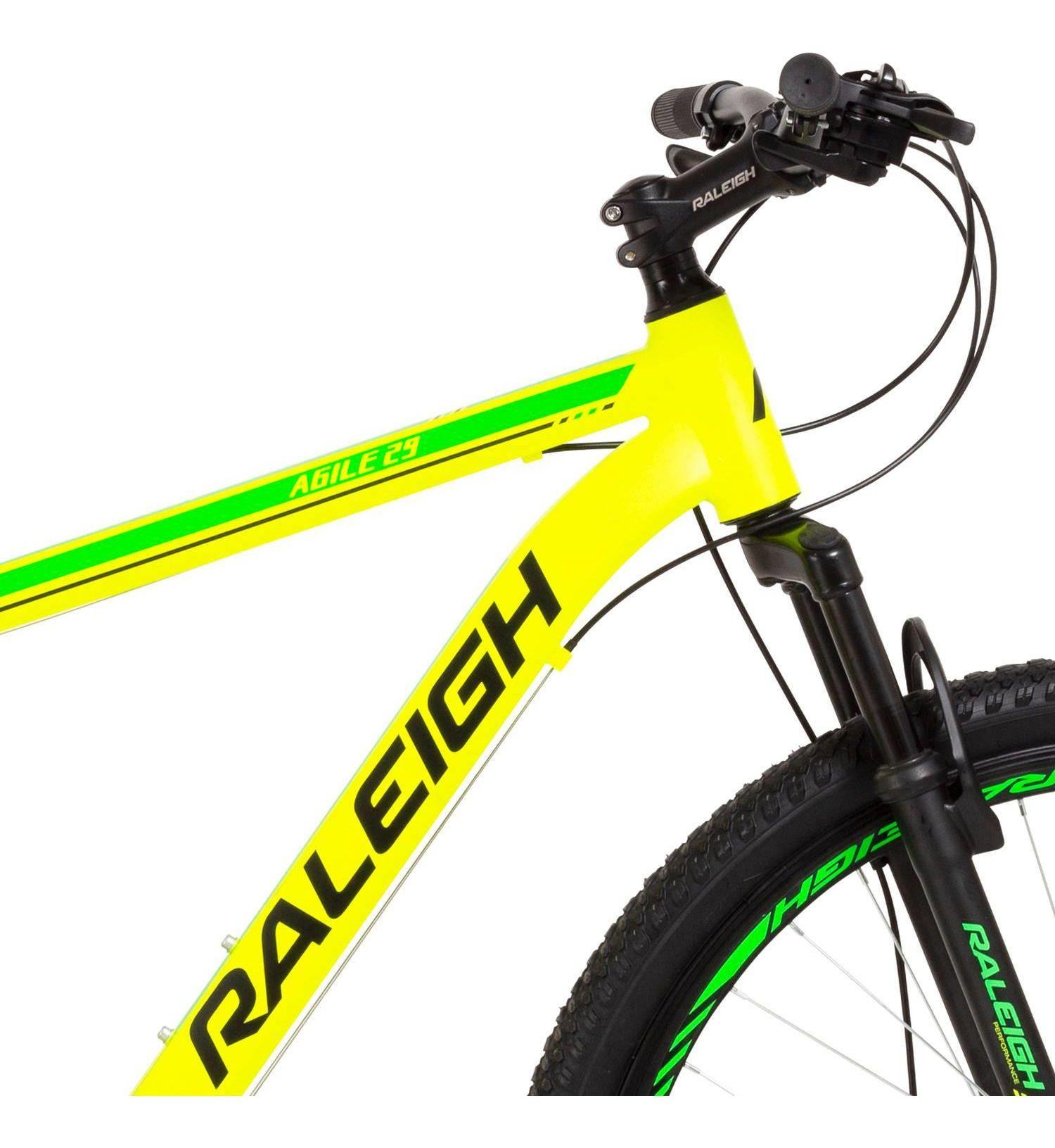 Bicicleta Raleigh Agile 29 Aluminio Amarillo-2