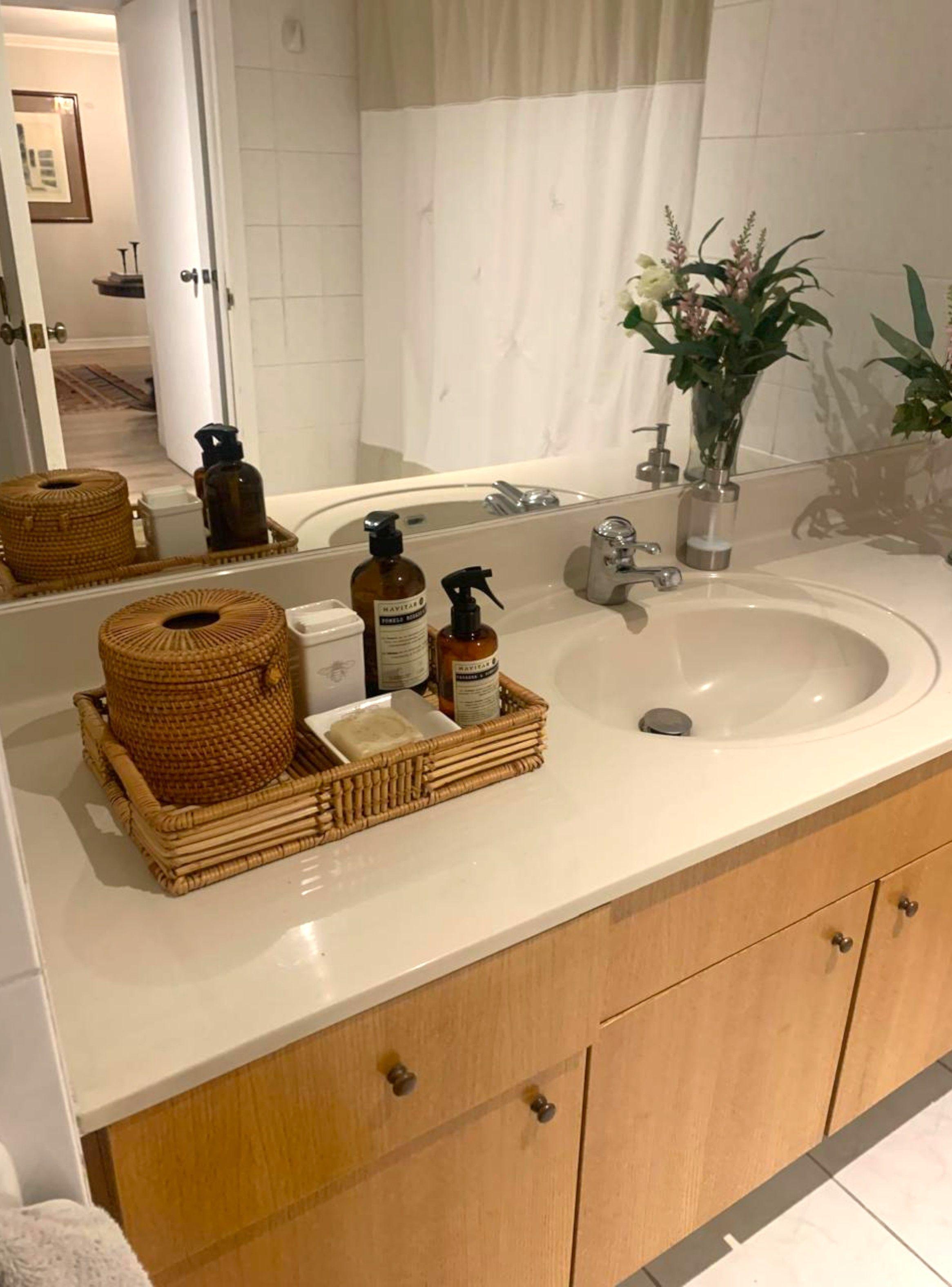 Bandeja rattan mediana 35x25x6 cms-3