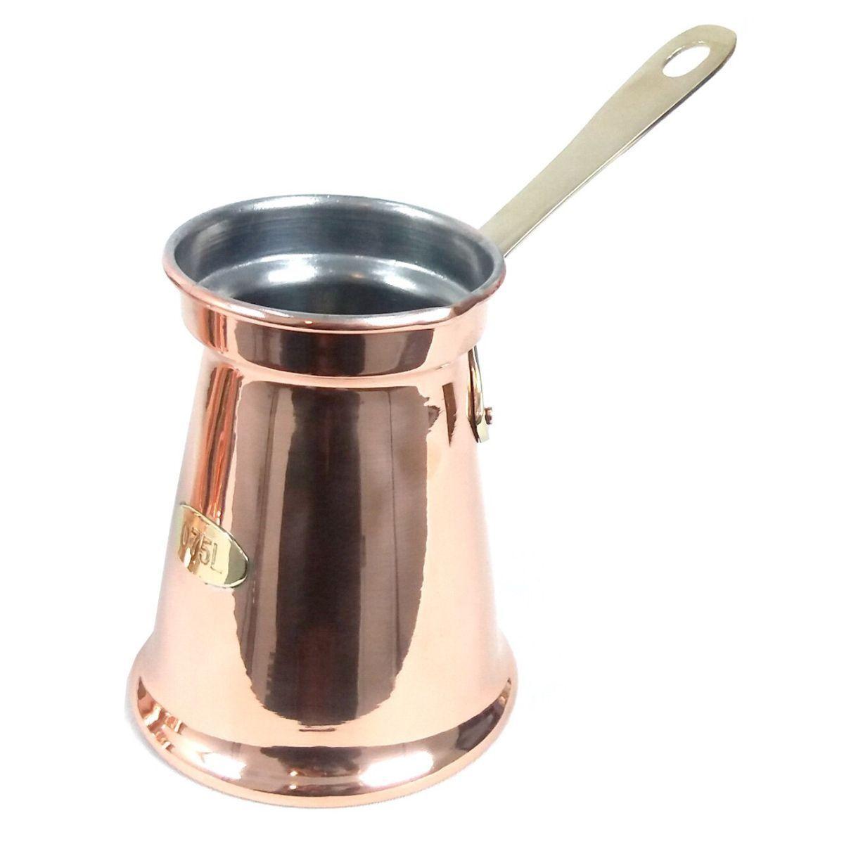 Cafetera jarro cobre 0,75 lts.-2