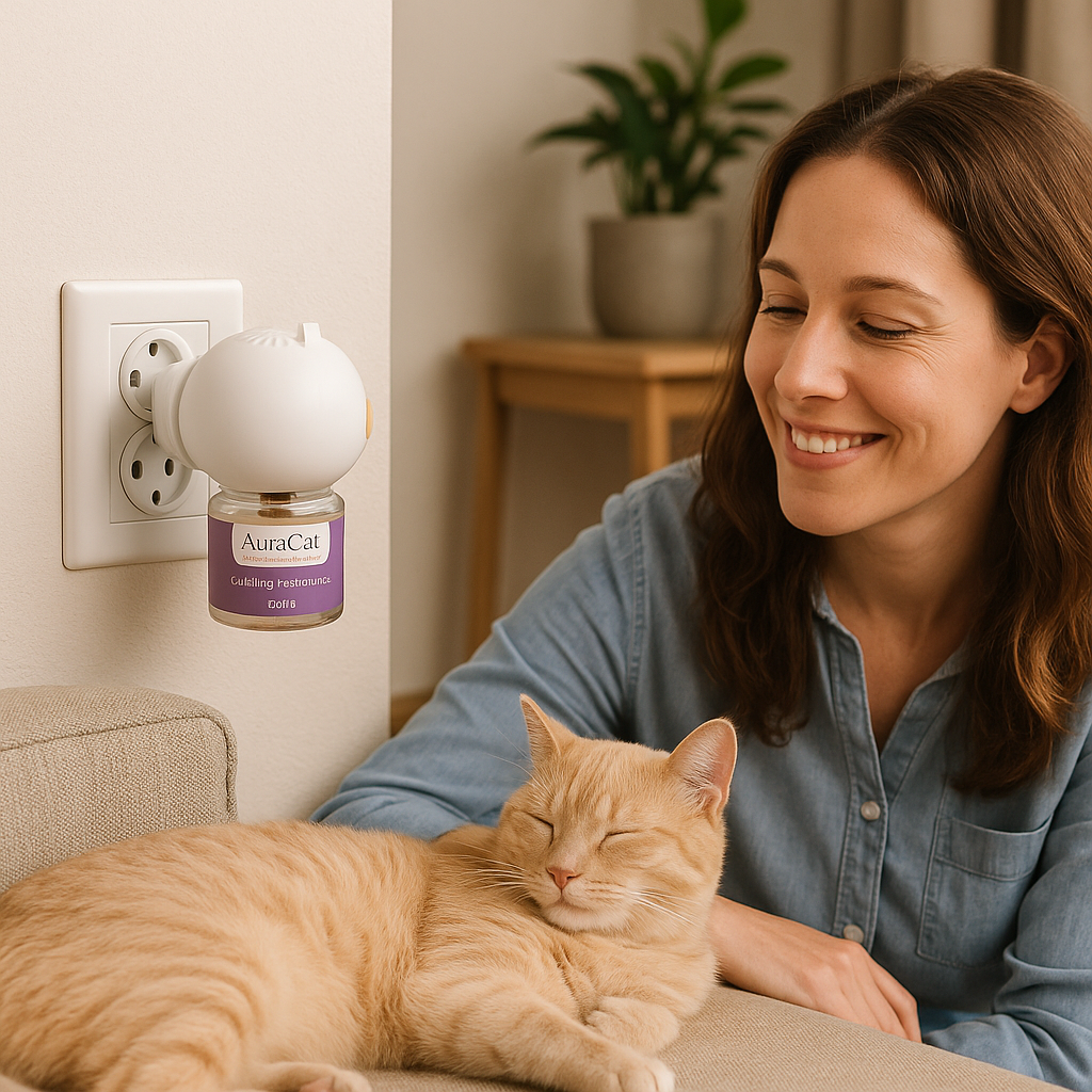 Kit De Feromonas Calmante Para Gatos Calming 3en1 Auracat-2