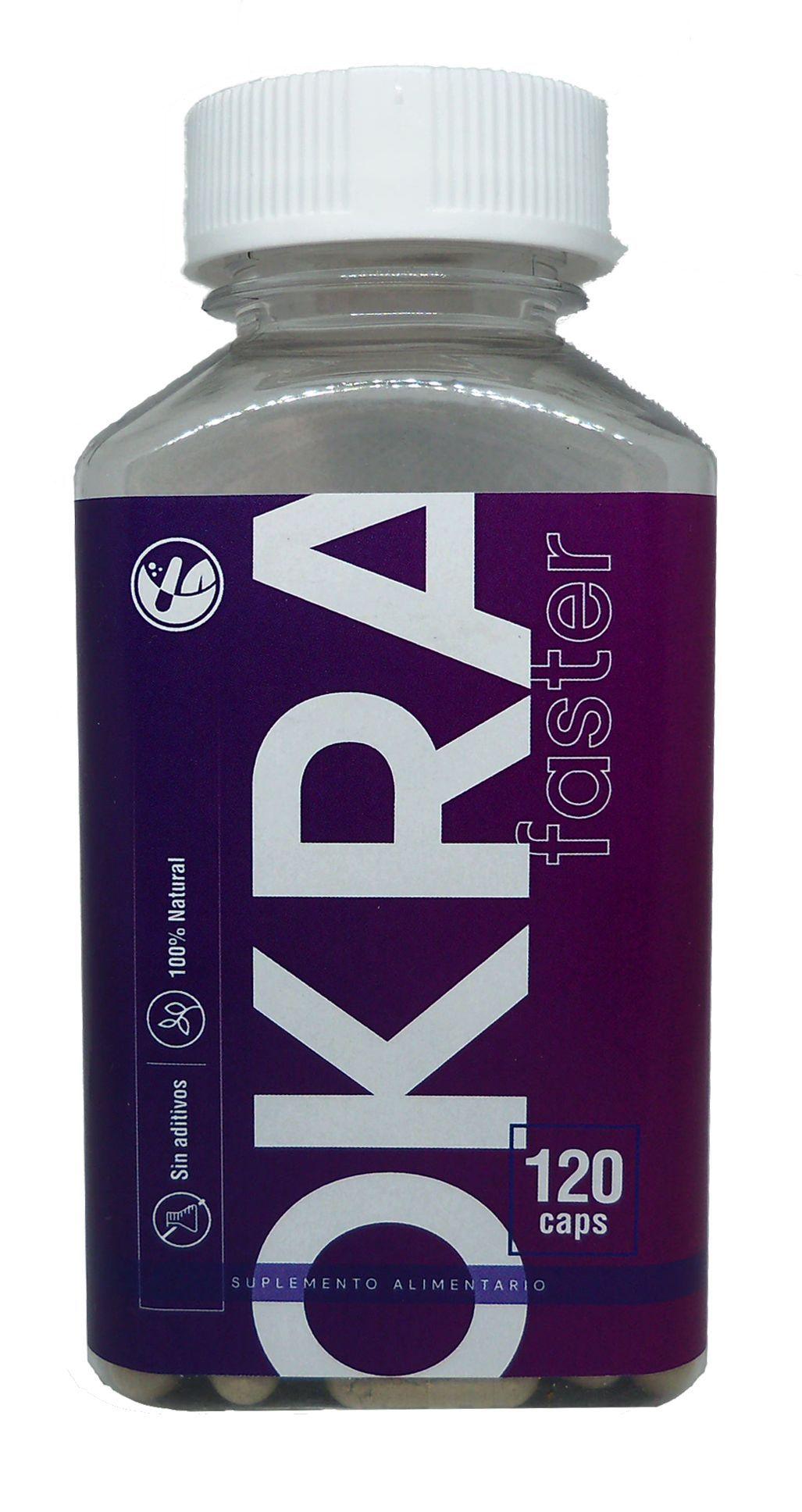 2 X NATURAL FARM OKRA FASTER 500 MG 120 CAPS-3