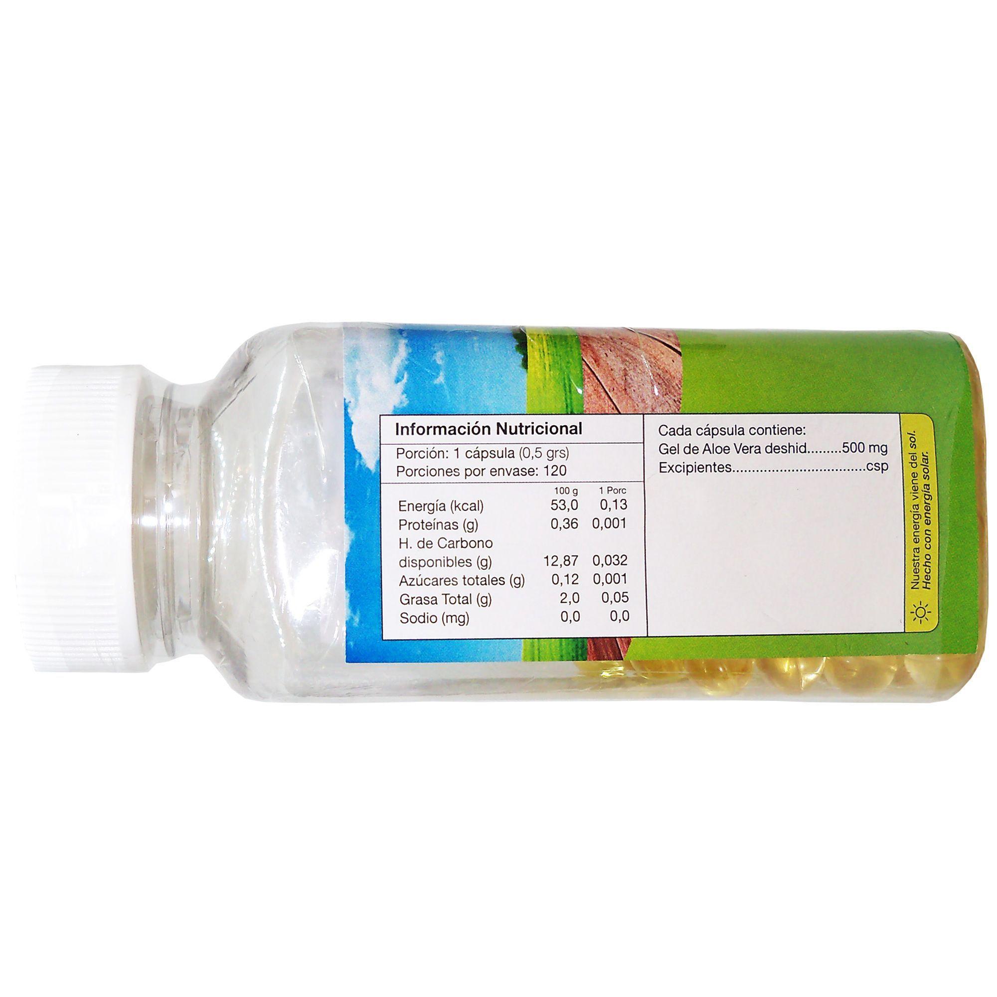 NATURAL FARM ALOE VERA 500 MGS 120 CAPS-3