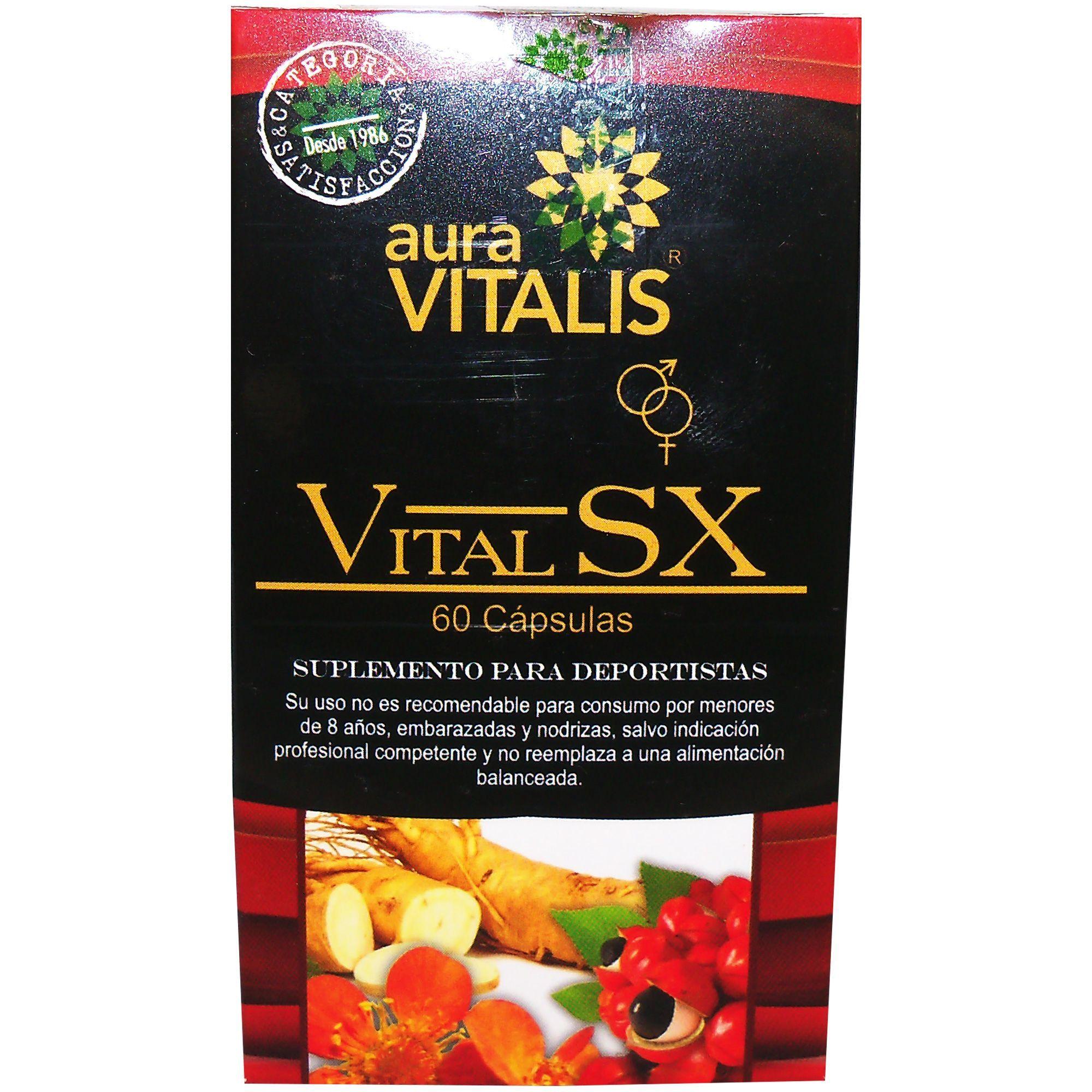 2 X AURA VITALIS VITALSEX 60 CAPS-3