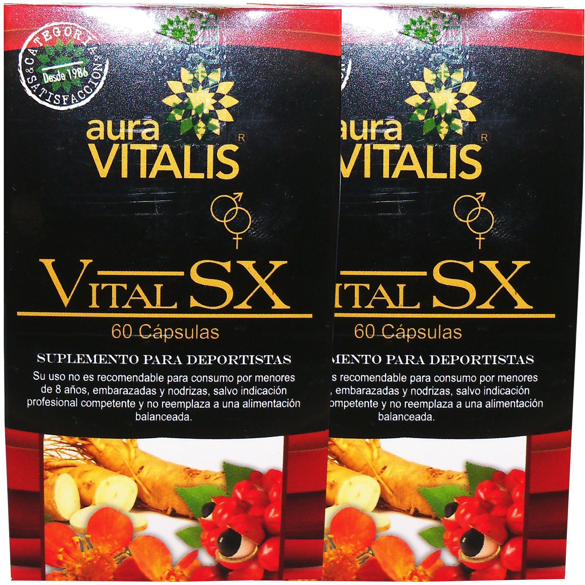 2 X AURA VITALIS VITALSEX 60 CAPS-4