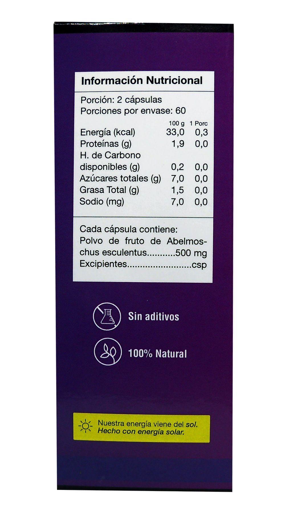 NATURAL FARM OKRA FASTER 500 MG 120 CAPS-2