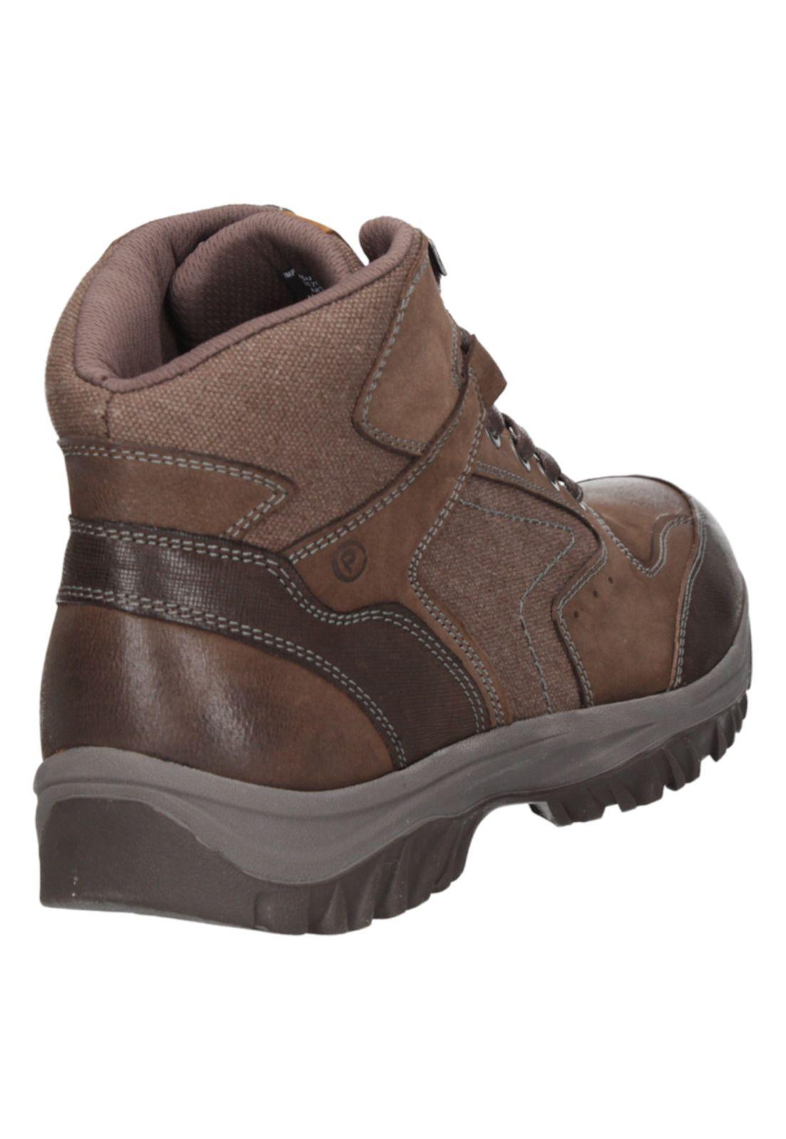 Botin Casual Hombre Pluma- G784 Marrón claro-2