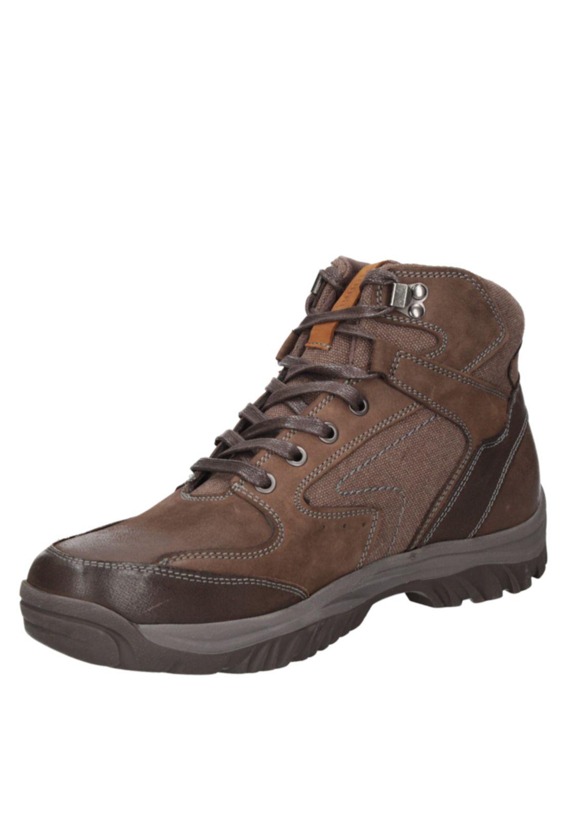 Botin Casual Hombre Pluma- G784 Marrón claro-4
