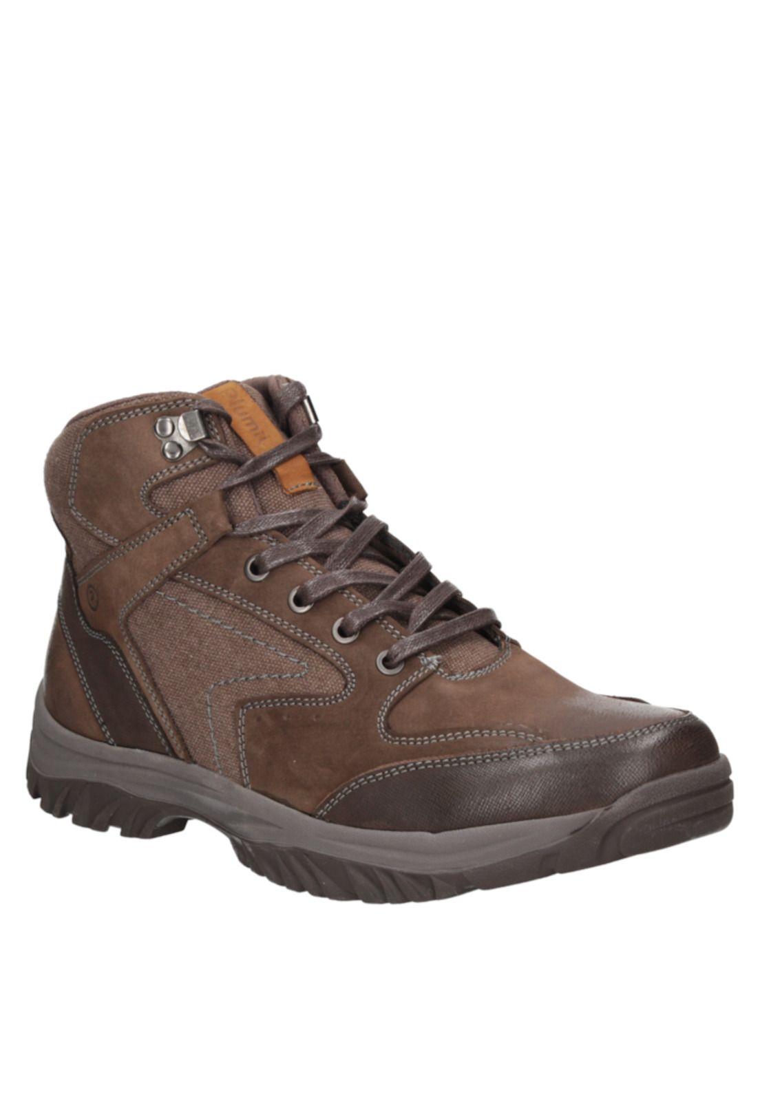 Botin Casual Hombre Pluma- G784 Marrón claro-0