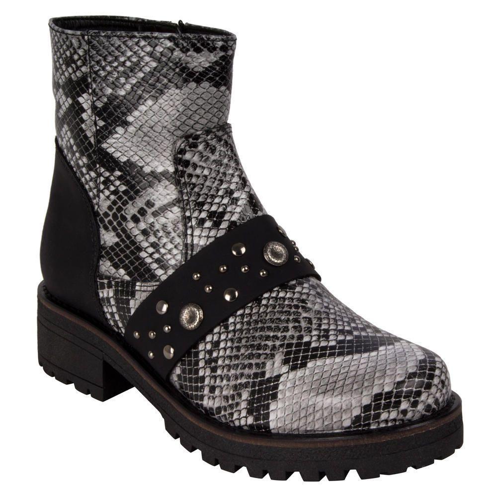 Botin Zappa Mujer Negro - X461-0