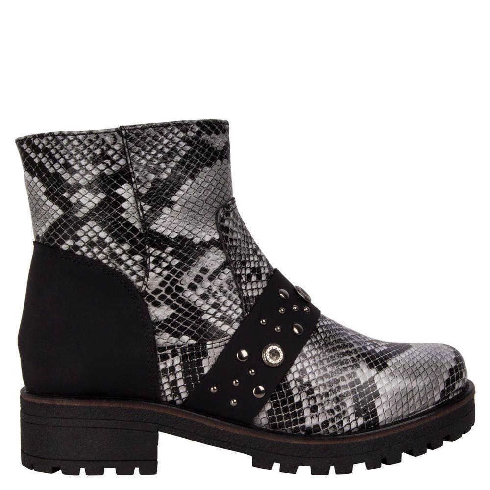 Botin Zappa Mujer Negro - X461-1