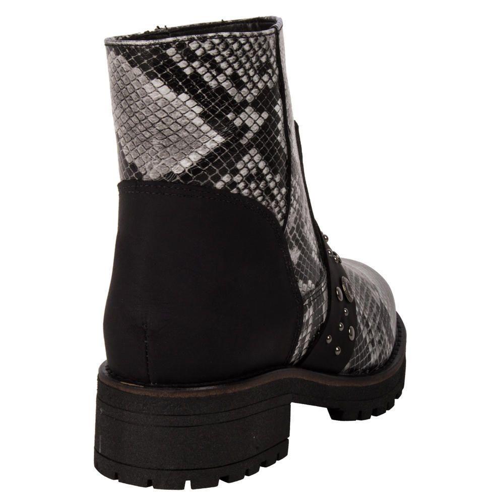 Botin Zappa Mujer Negro - X461-2