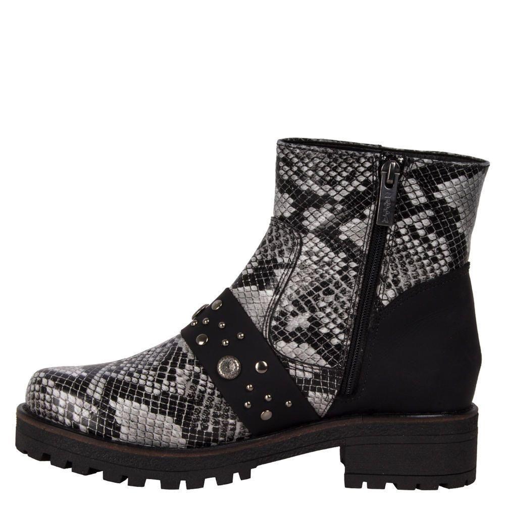 Botin Zappa Mujer Negro - X461-3
