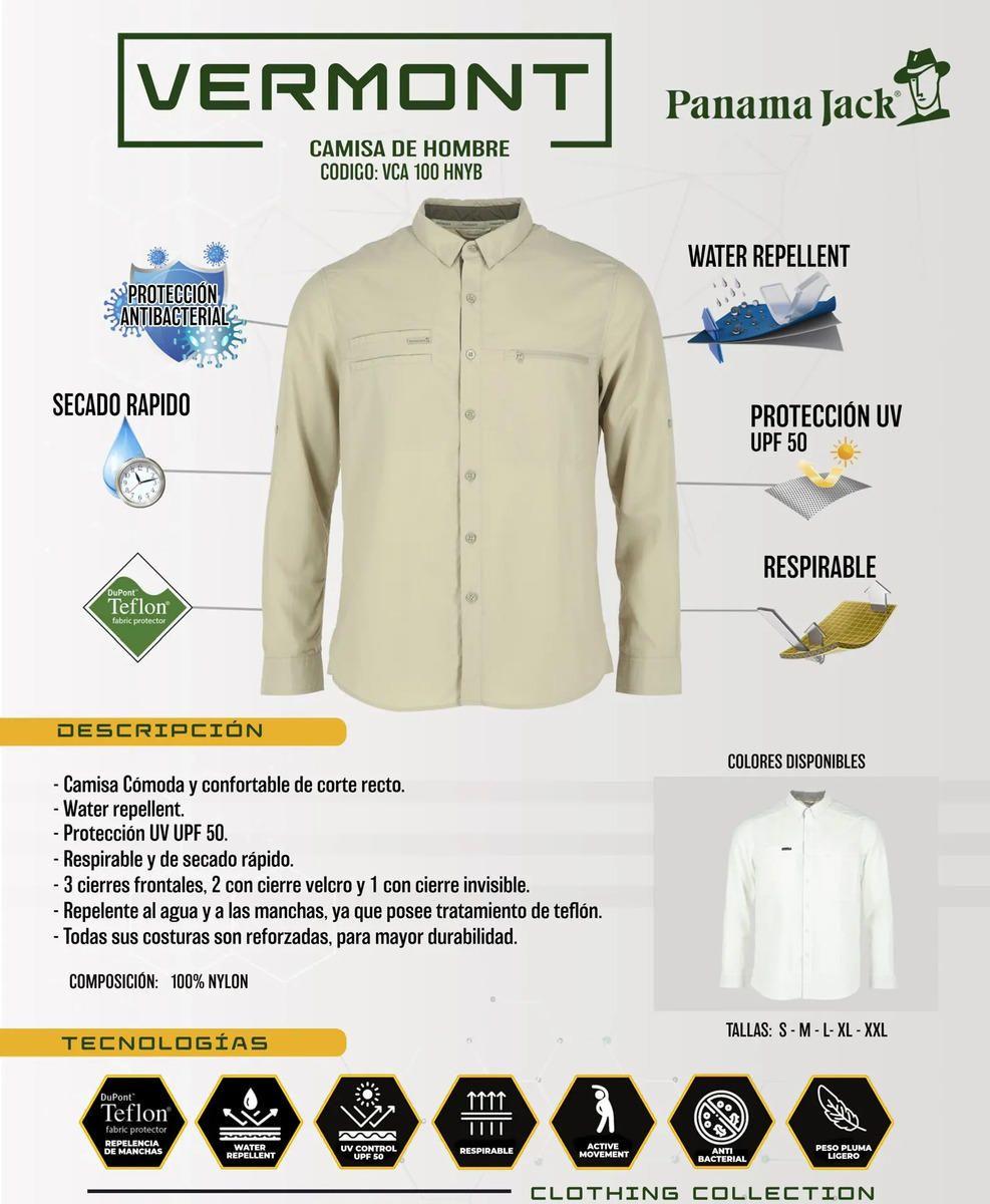 Camisa Técnica Hombre Panama Jack - J966-6
