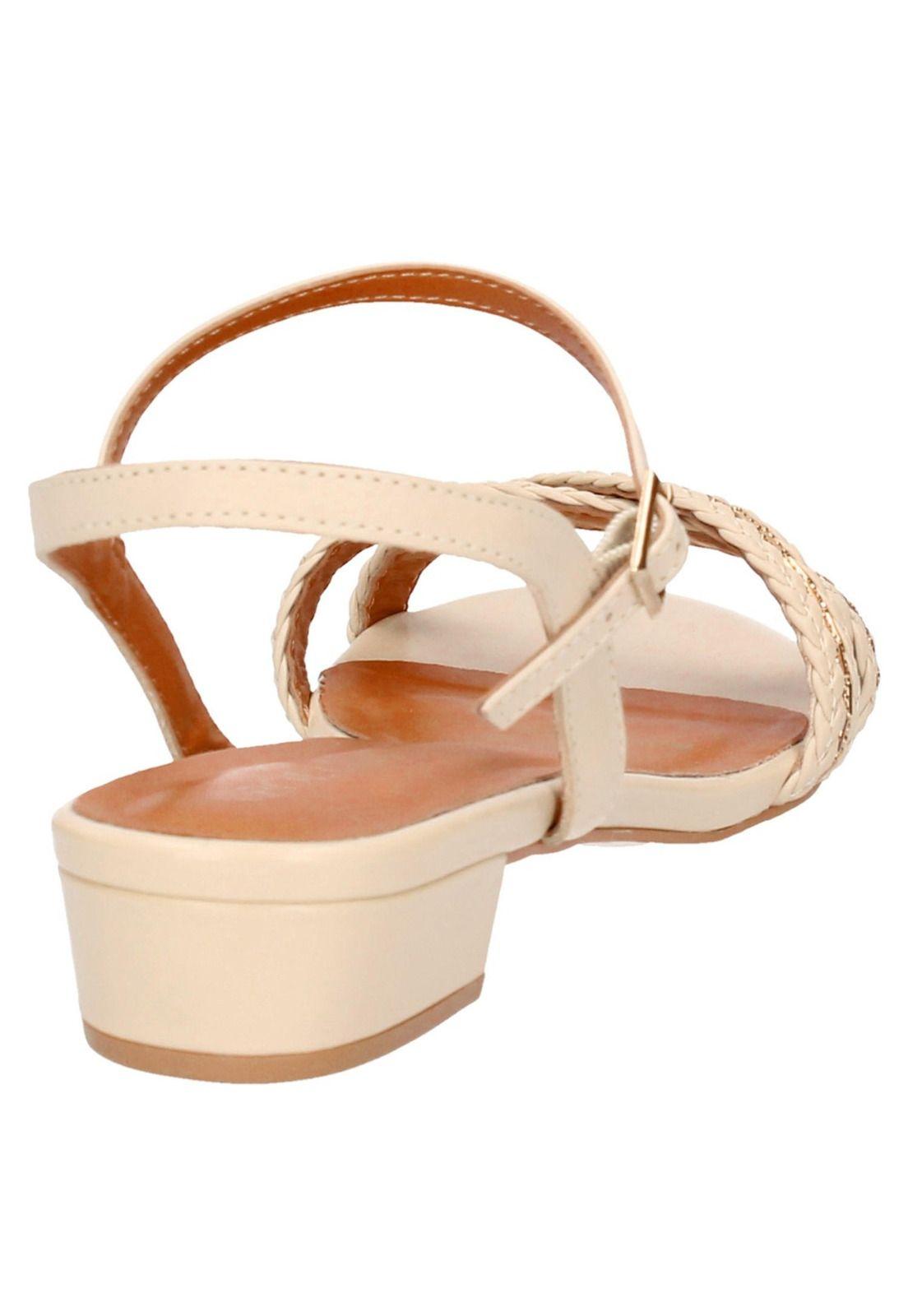 Sandalia Casual Pollini Mujer Beige - S189-2