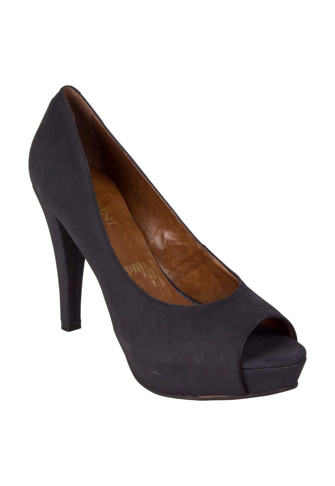 Zapato Ixia Pollini Mujer Negro - 4955-0